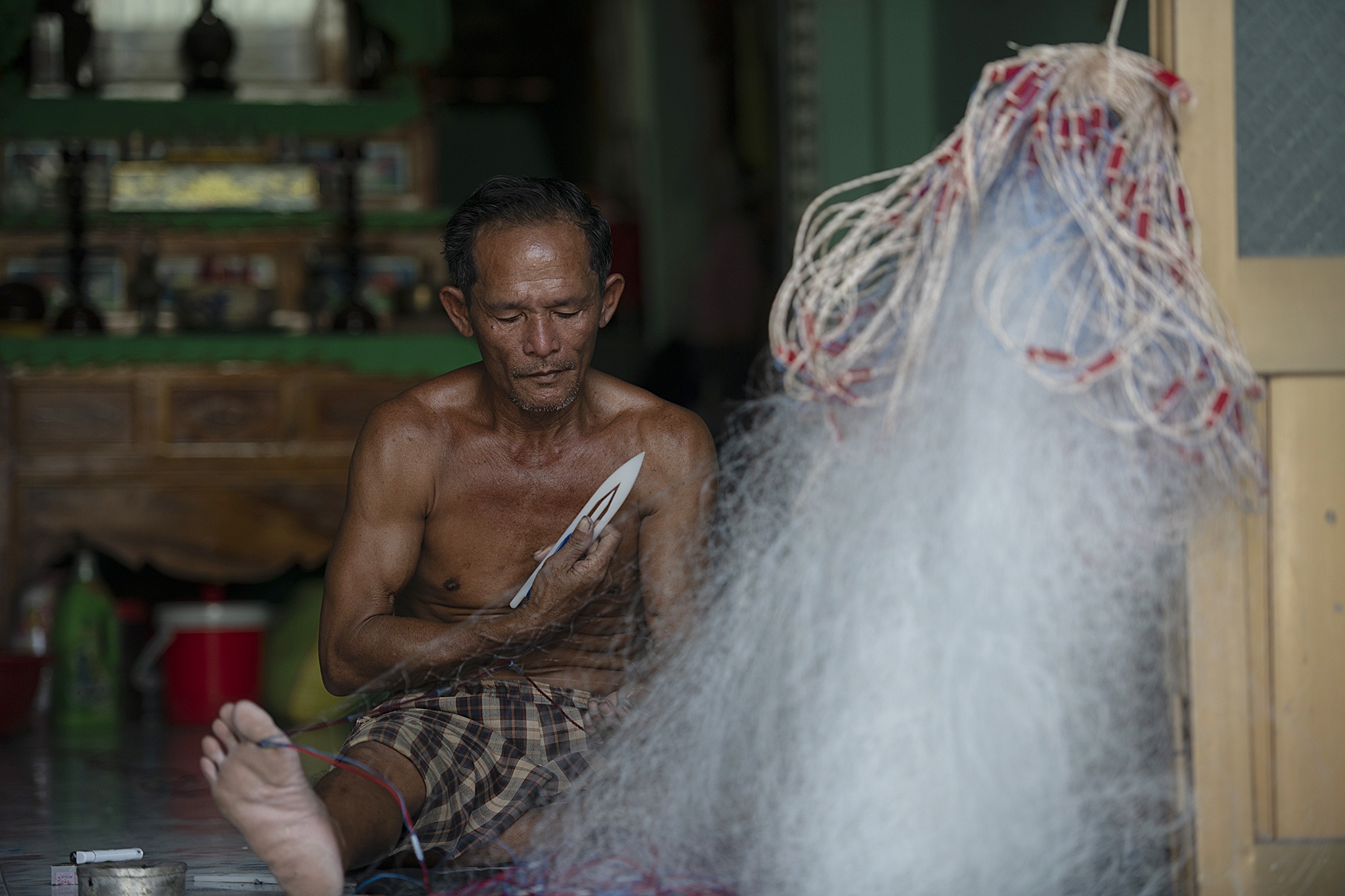 Cuoc song xa dao Thanh An anh 5