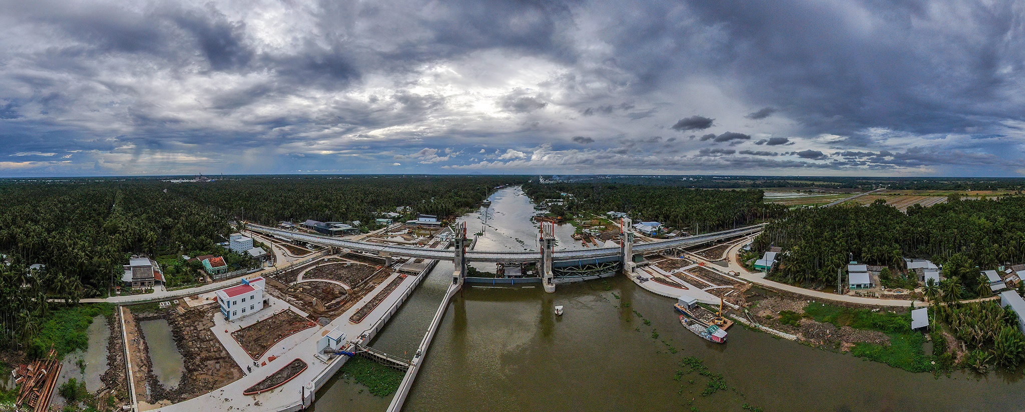 Can canh du an thuy loi Cai Lon - Cai Be anh 6