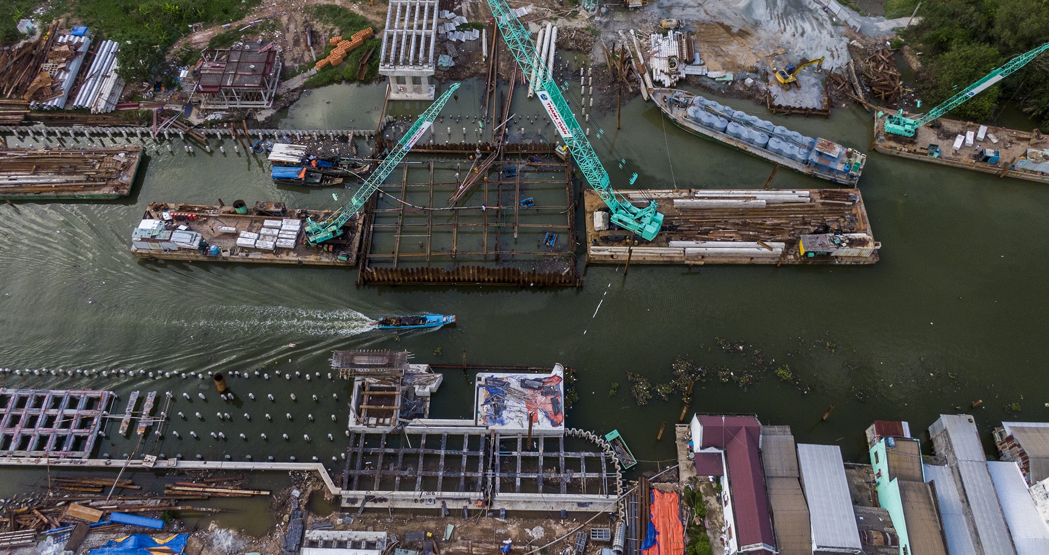 Can canh du an thuy loi Cai Lon - Cai Be anh 9