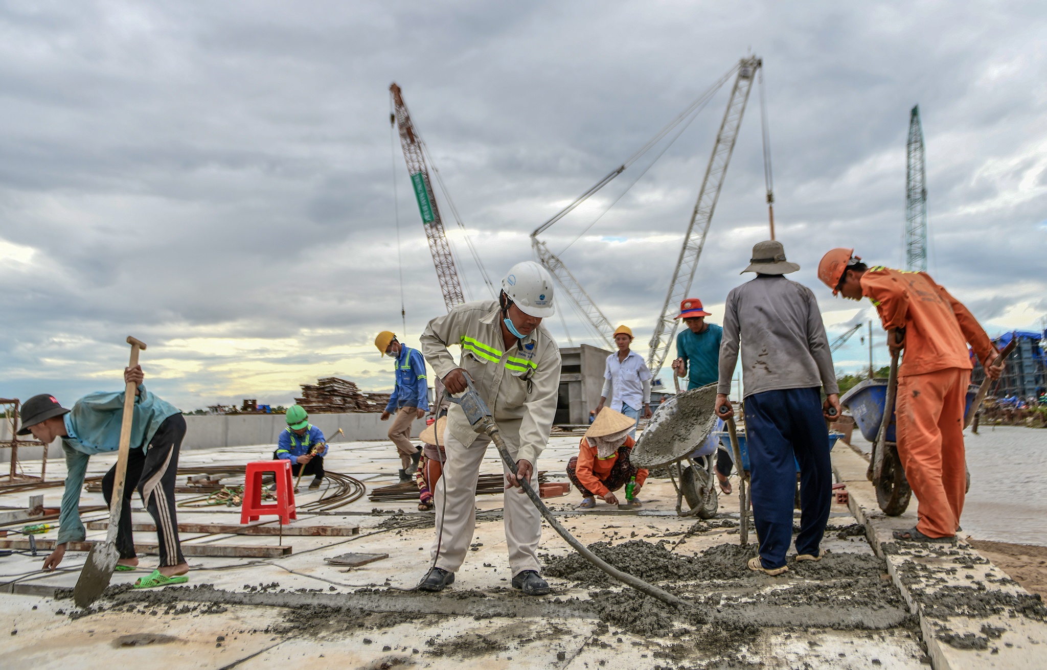 Can canh du an thuy loi Cai Lon - Cai Be anh 10