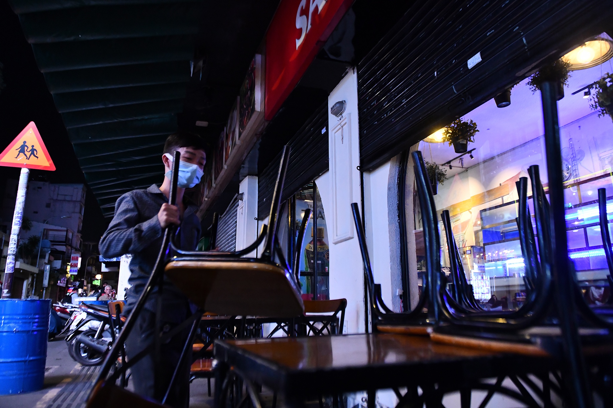 Pho Tay Bui Vien vang ve anh 3