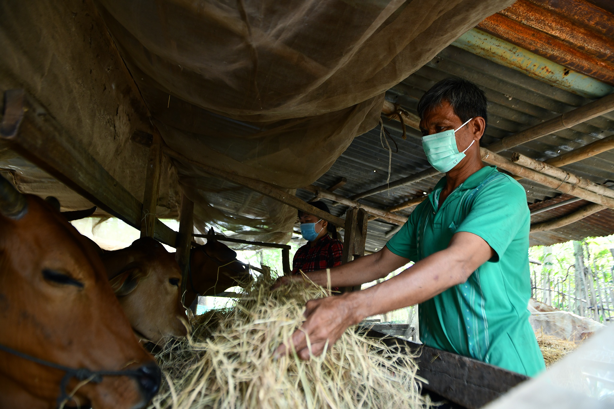 Xom bien gioi Thong Binh phong dich Covid-19 anh 20