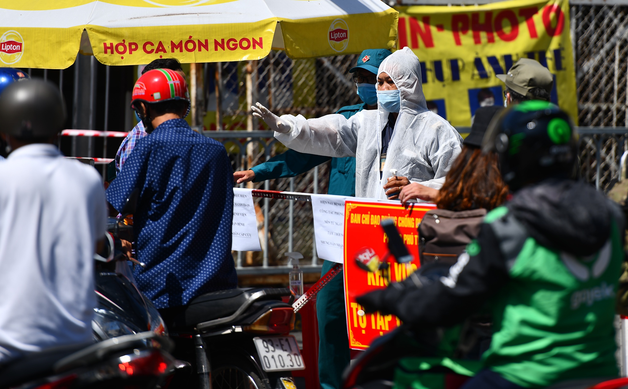 Cach ly Benh vien quan Tan Phu anh 3