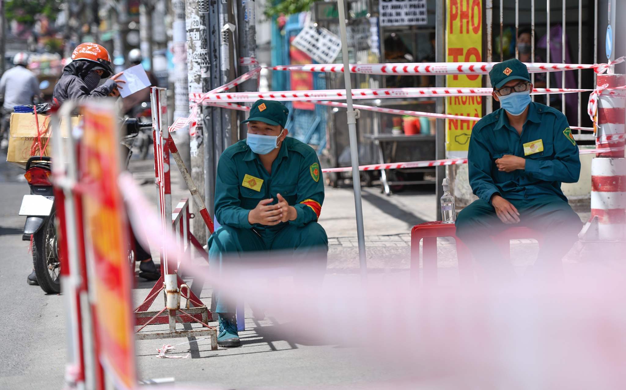 Cach ly Benh vien quan Tan Phu anh 12