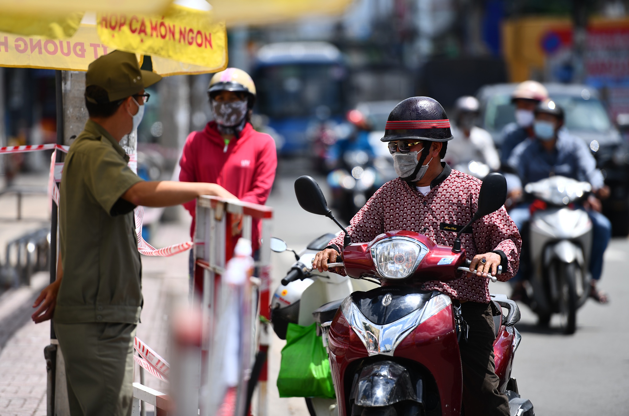 Cach ly Benh vien quan Tan Phu anh 2