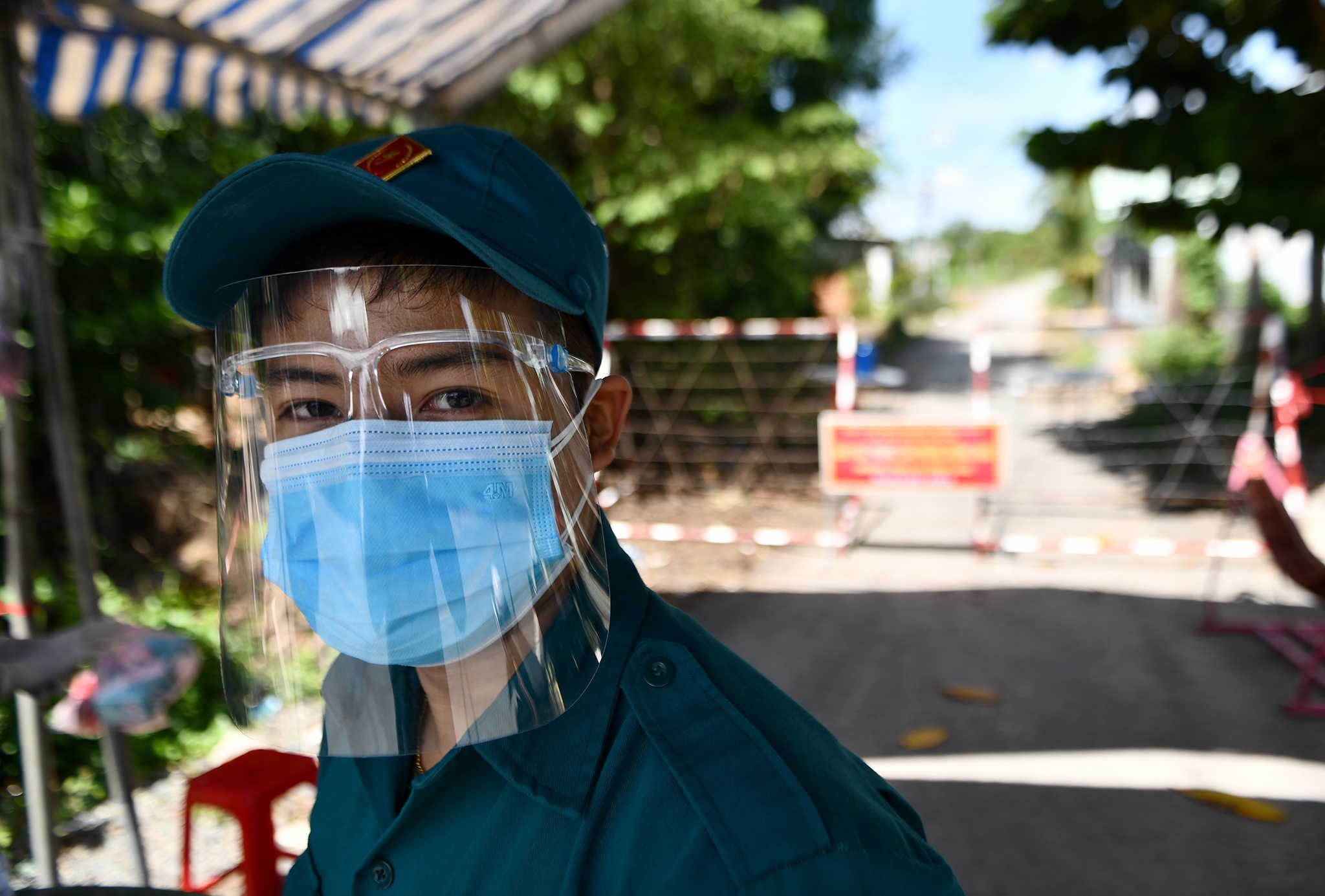 Cu Chi lap 9 chot phong toa noi o cua 17 ca nhiem chua ro nguon lay hinh anh