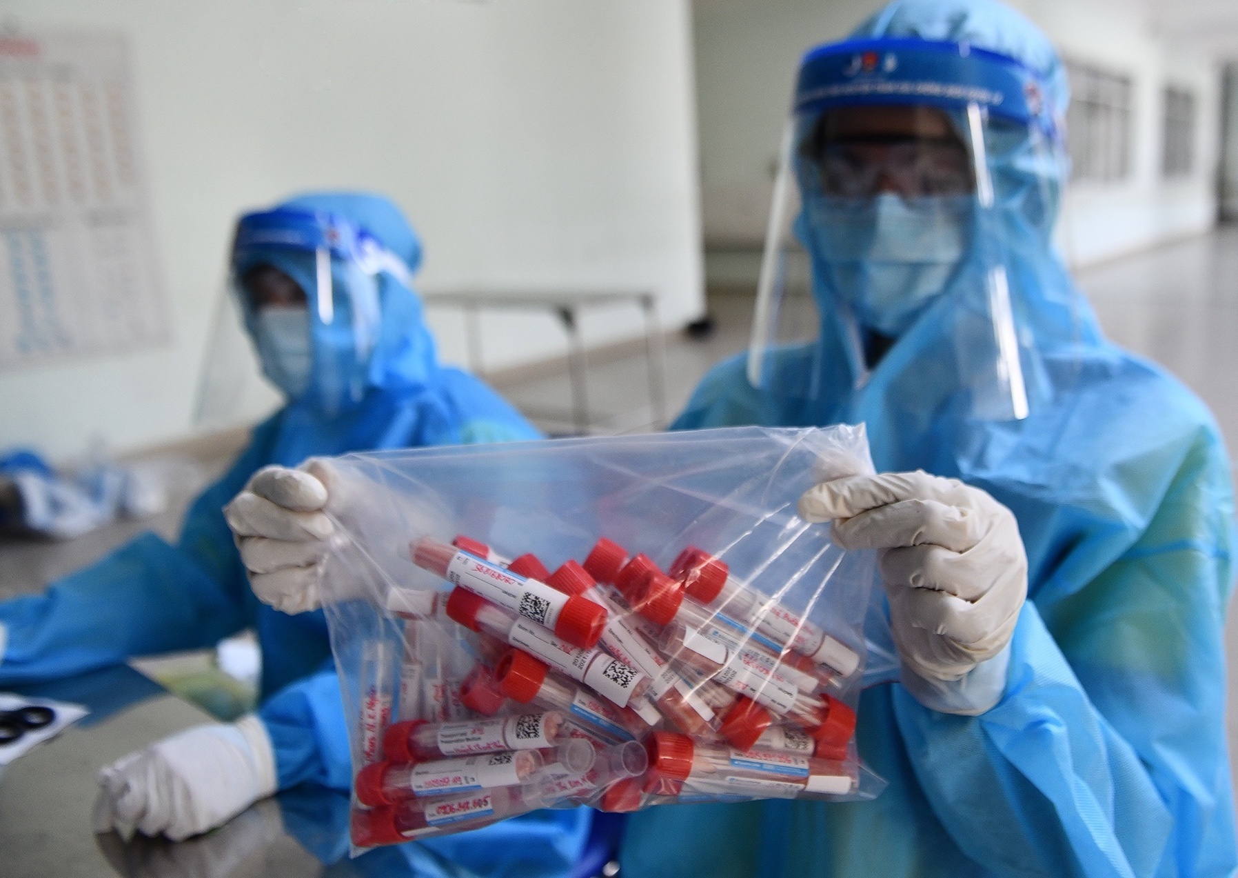 TP Thu Duc test Covid-19 anh 8