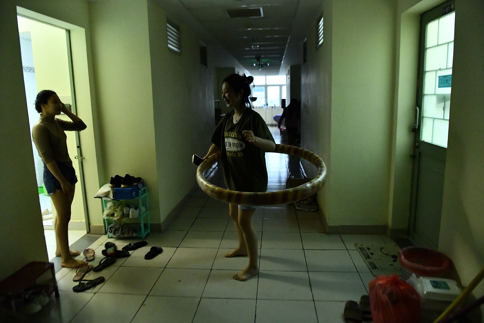 Sinh vien ket lai ky tuc xa DH quoc gia TP.HCM anh 9