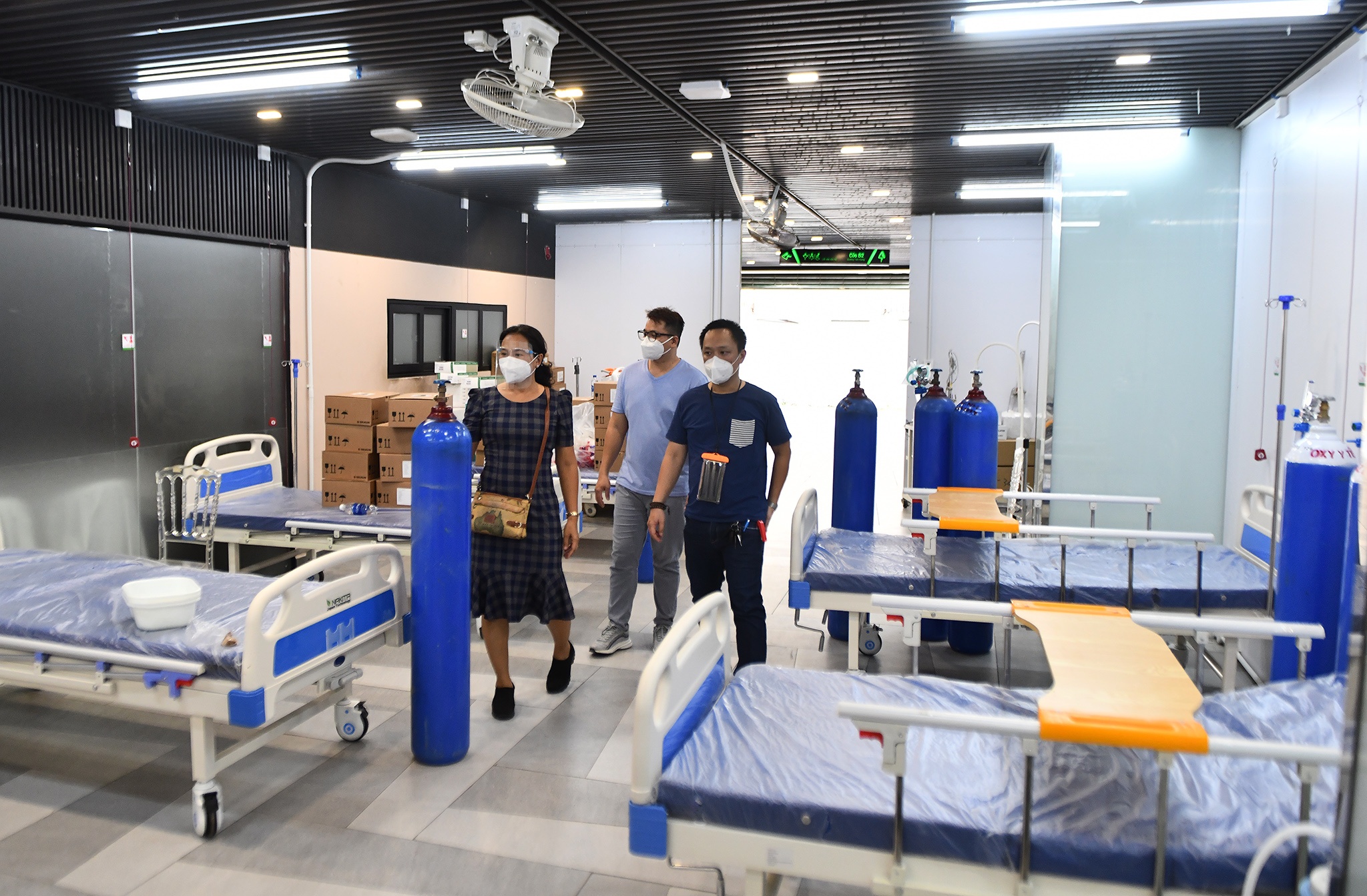 Ben trong benh vien da chien Thuan Kieu Plaza anh 4