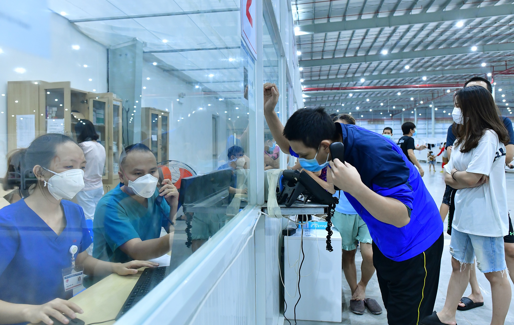 Khu dieu tri Covid-19 Thoi Hoa anh 8