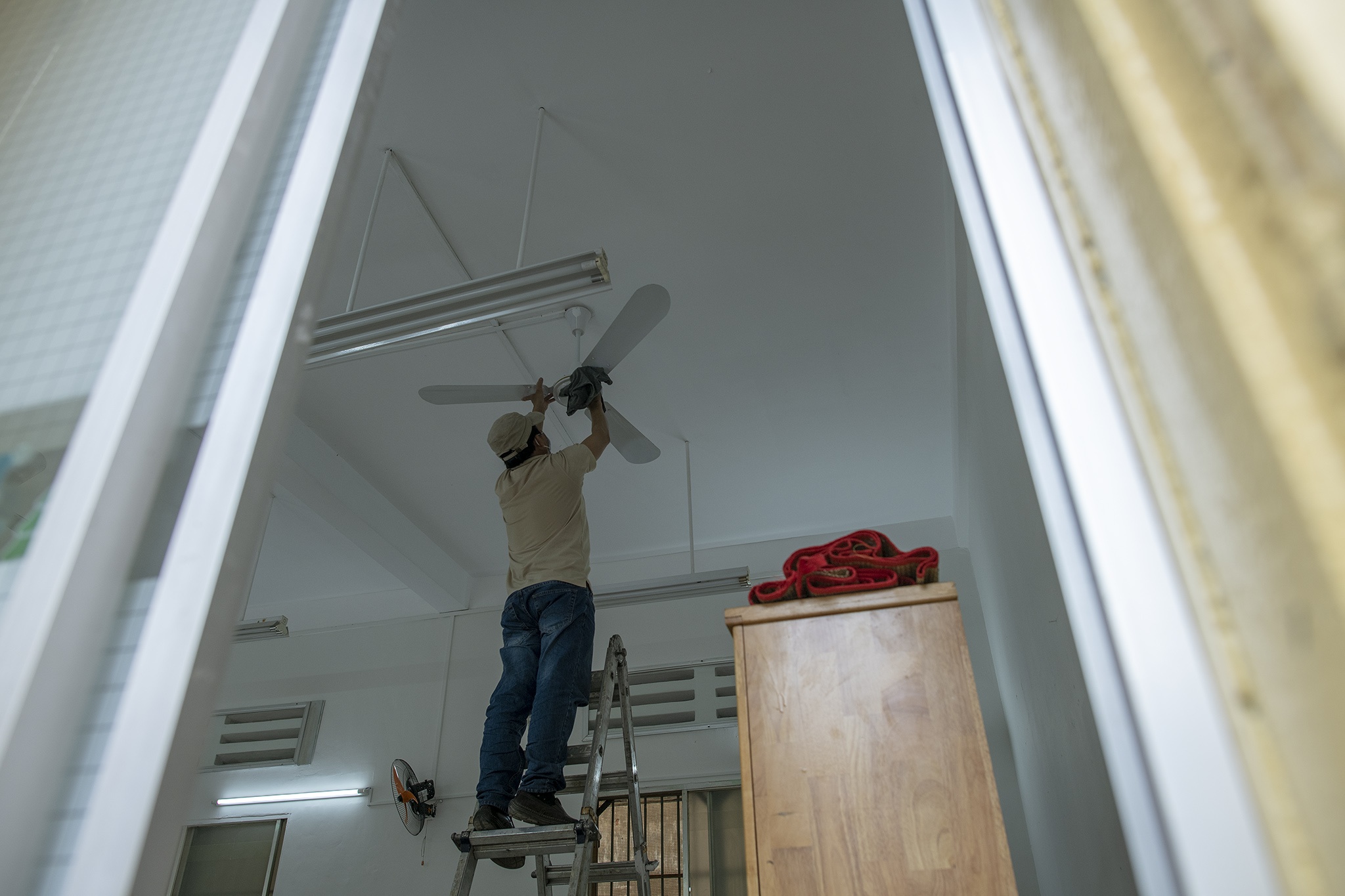 TP.HCM chuan bi don hoc sinh tro lai truong anh 8