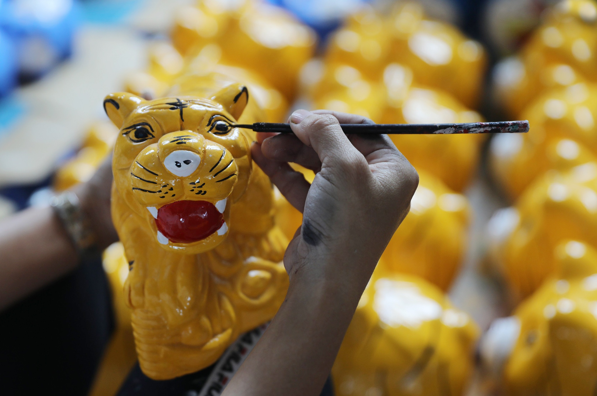 800 con ho dat nung don Tet ra lo moi ngay o Binh Duong hinh anh