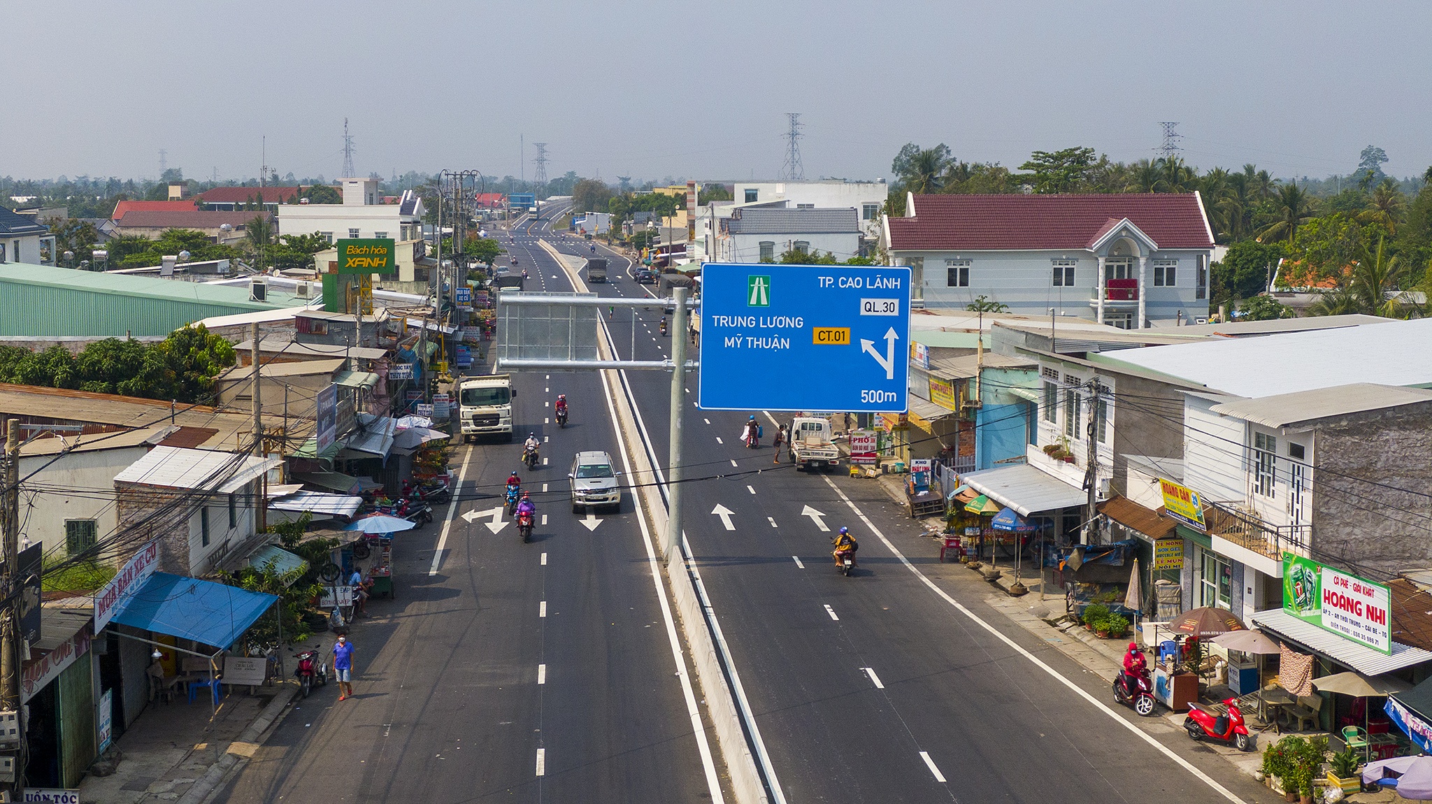 Cao toc Trung Luong My Thuan thong xe anh 2