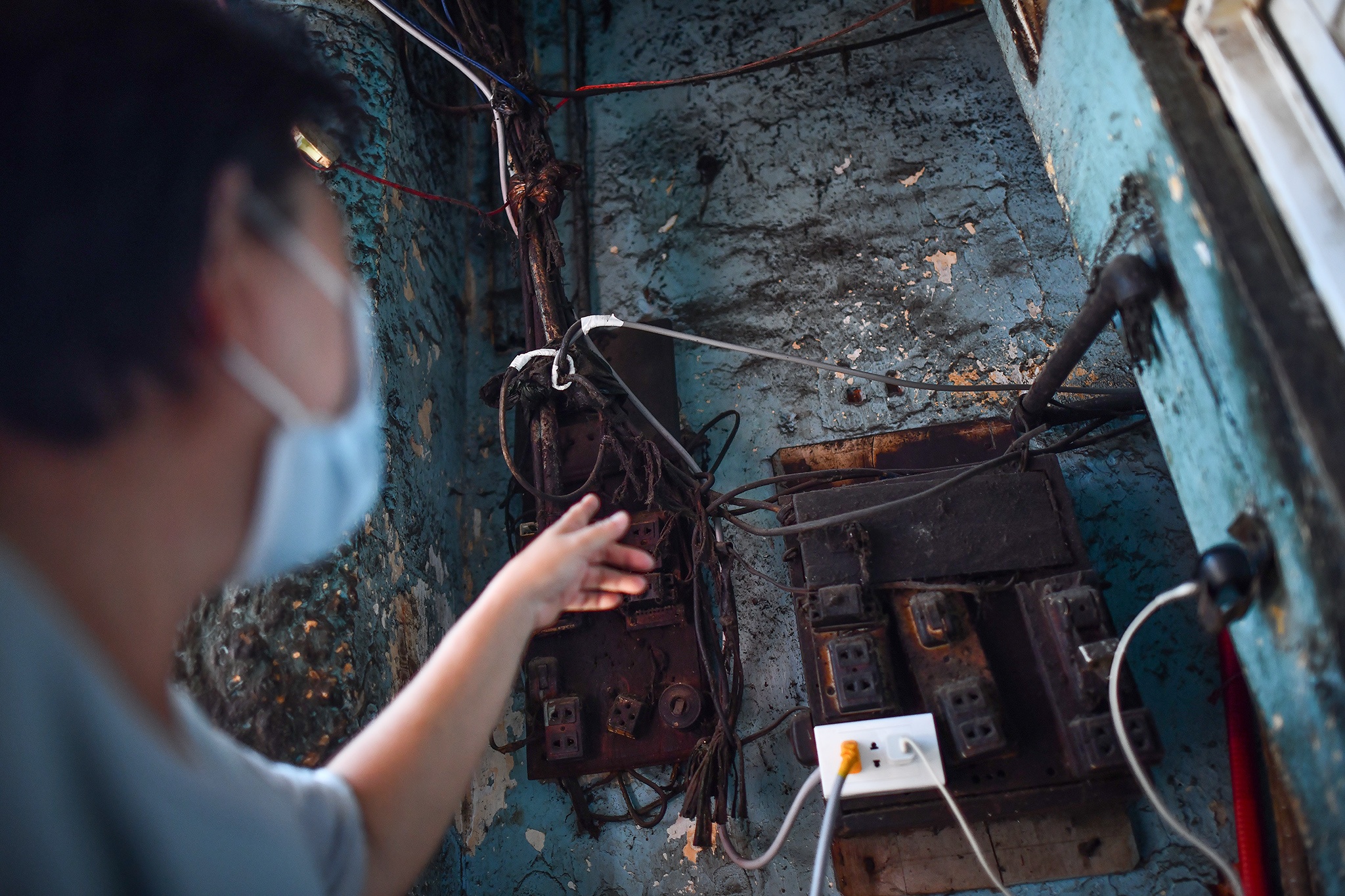 Cuoc song nguoi dan chung cu 440 Tran Hung Dao anh 8