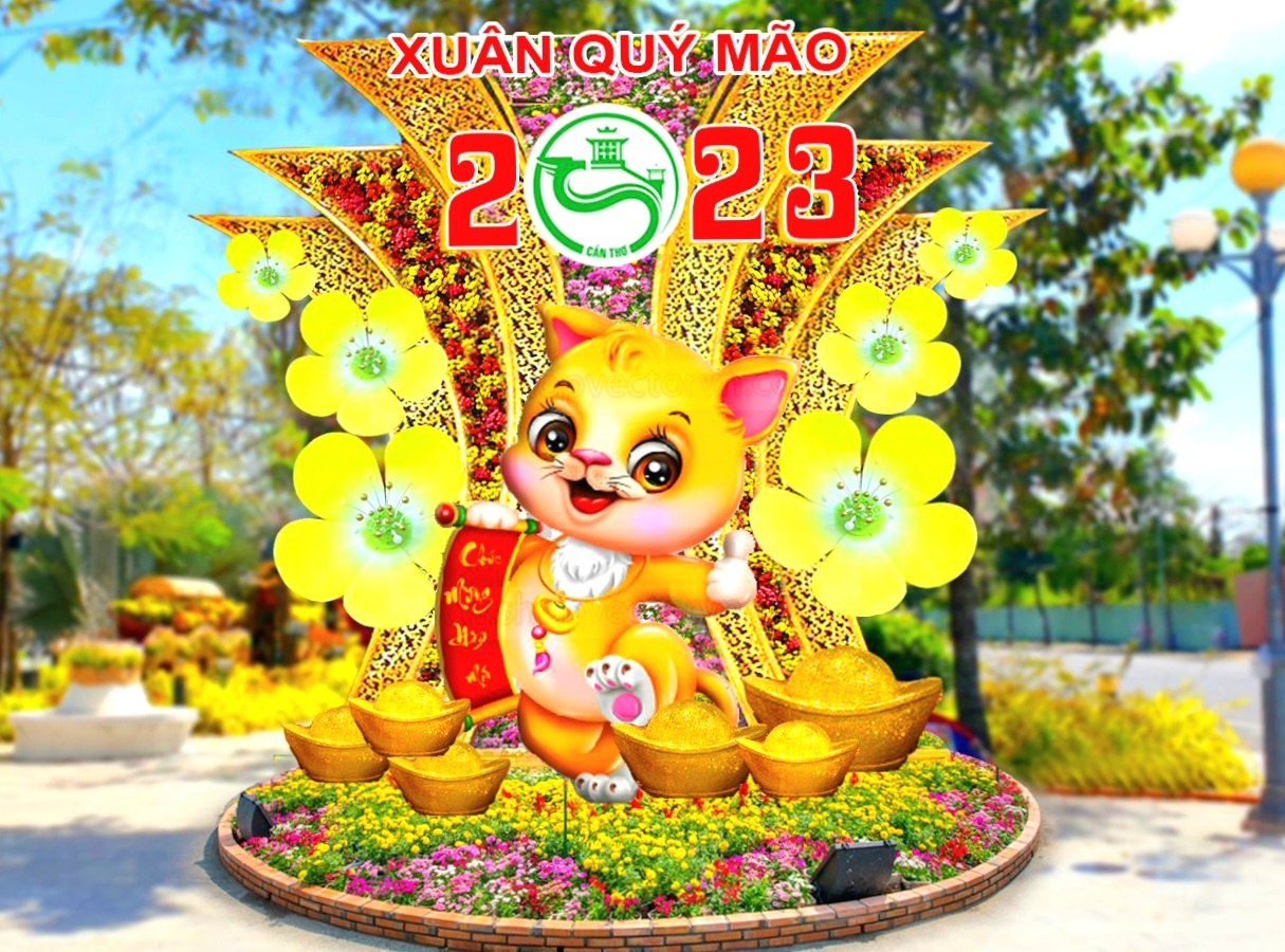 Vườn hoa xuân Cần Thơ ảnh 6 Vuon hoa xuan Can Tho anh 6