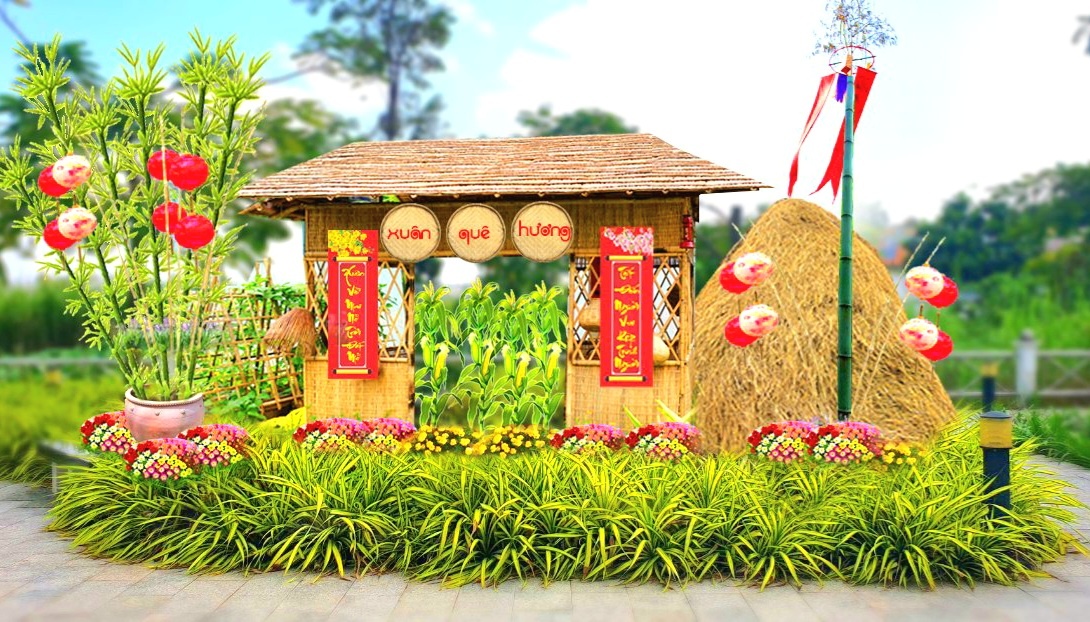 Vườn hoa xuân Cần Thơ ảnh 8 Vuon hoa xuan Can Tho anh 8