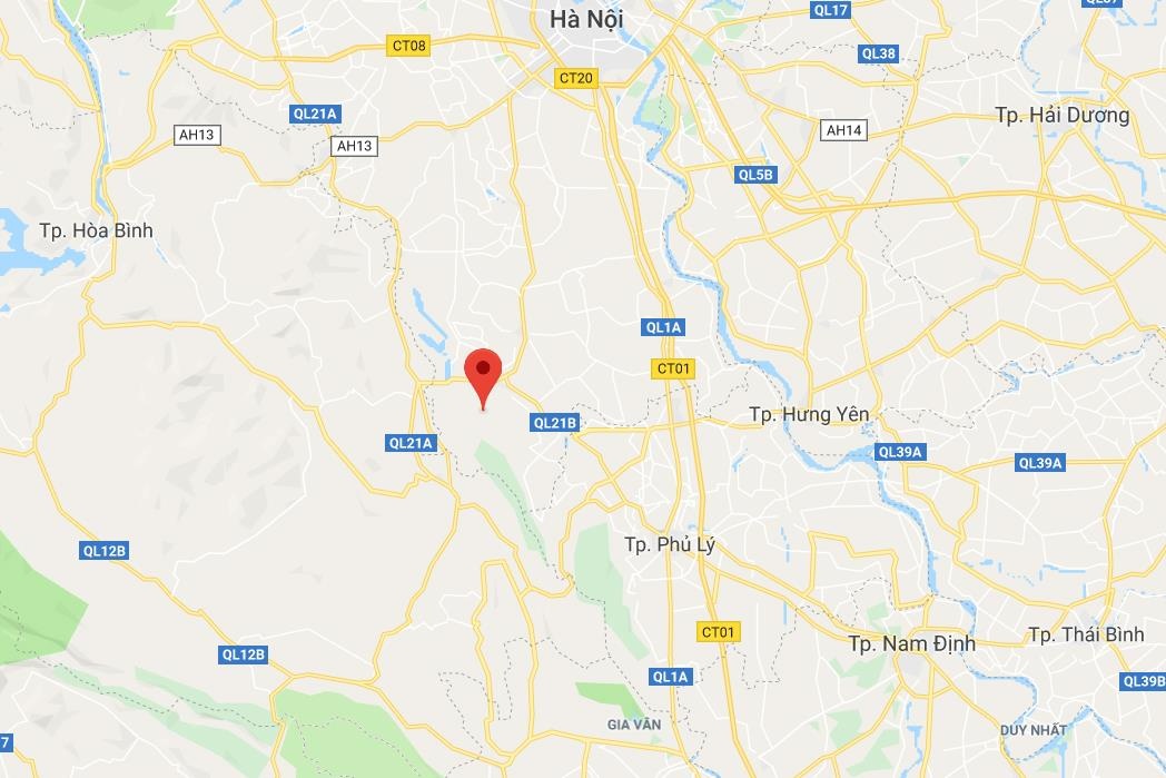 Sụt nhà Mỹ Đức ảnh 3 Sut nha My Duc anh 3