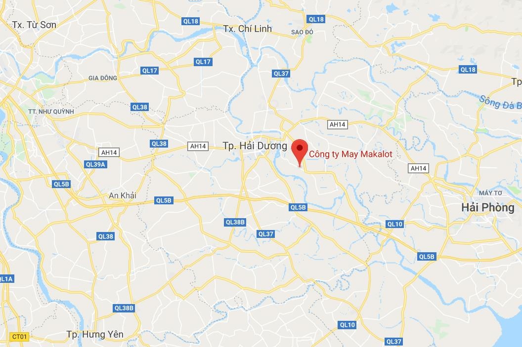 Cháy công ty may hải dương ảnh 2 Chay cong ty may hai duong anh 2