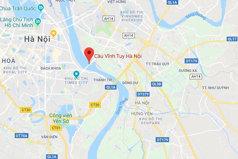 Nữ sinh nhảy cầu Vĩnh Tuy ảnh 8 Nu sinh nhay cau Vinh Tuy anh 8