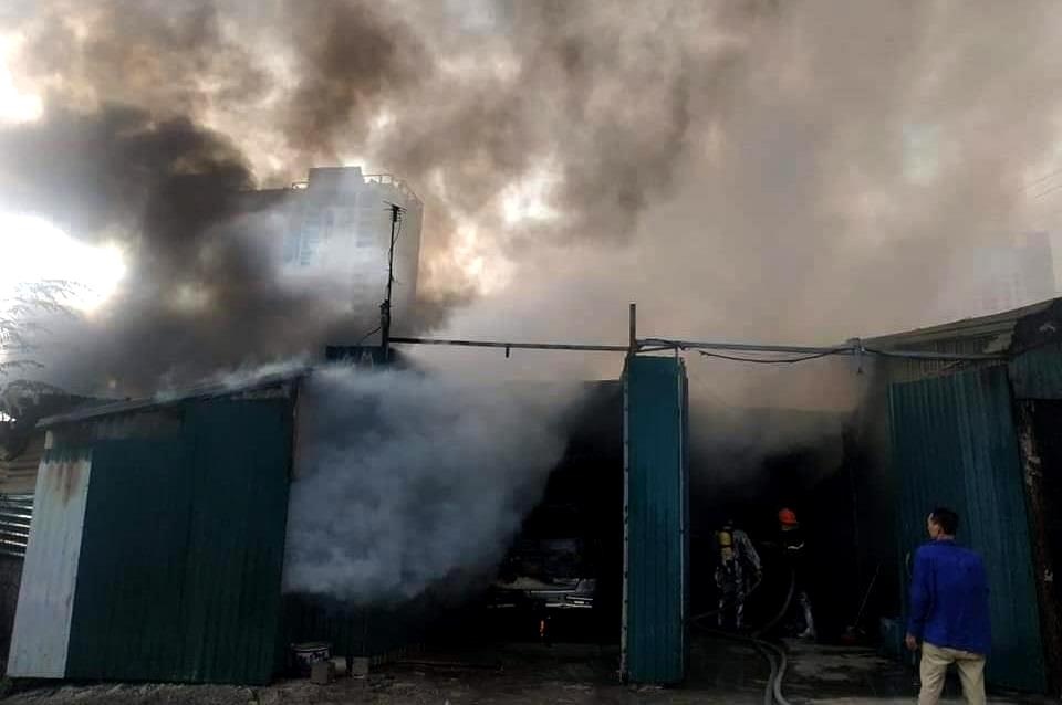 Chay nha xuong o Thanh Tri anh 6