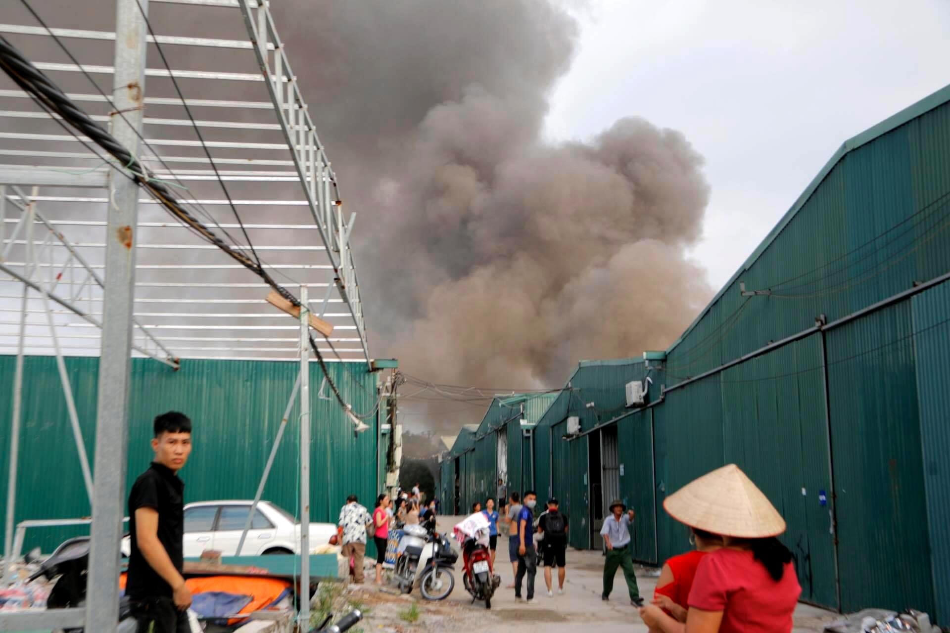 Chay nha xuong o Thanh Tri anh 3