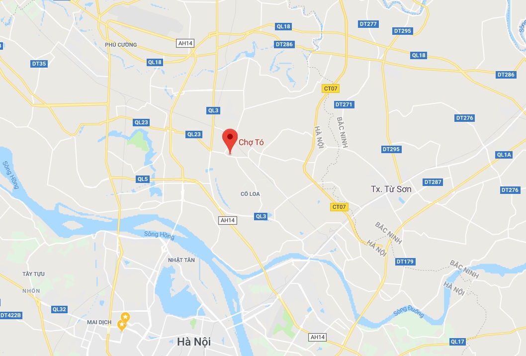 Cháy chợ Tó ảnh 2 Chay cho To anh 2