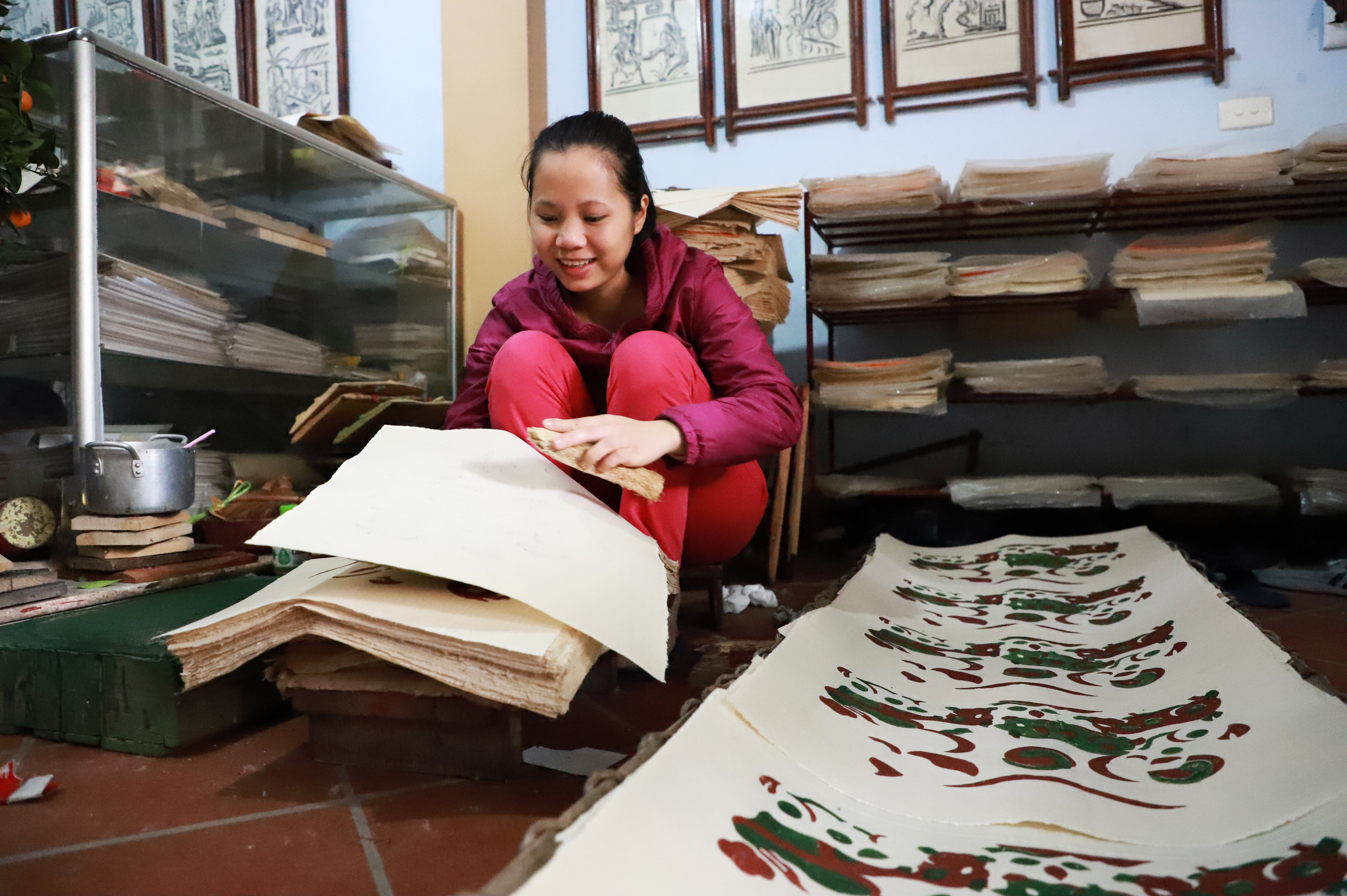 Lang tranh Dong Ho Tet Canh Ty anh 4