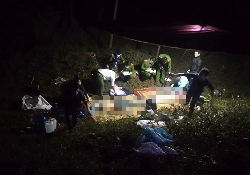 Xe dau keo tong chet 3 nguoi anh 1