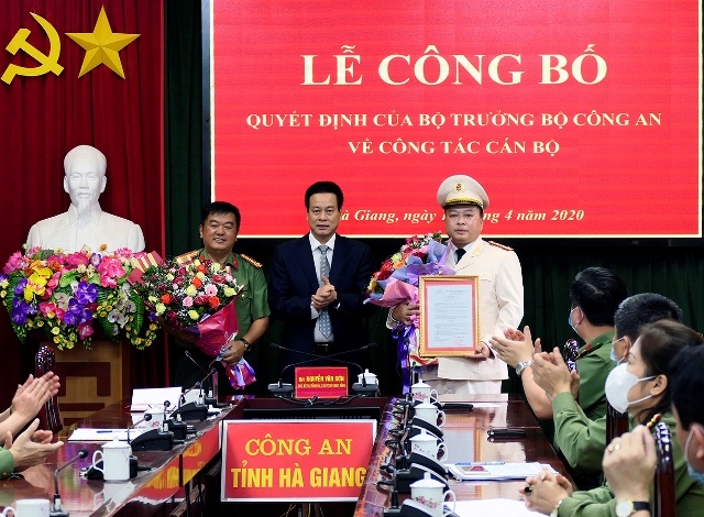 Dai ta Phan Huy Ngoc lam Giam doc cong an Ha Giang anh 1