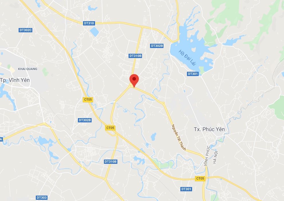 Xe may dam xe tai Vinh Phuc anh 2