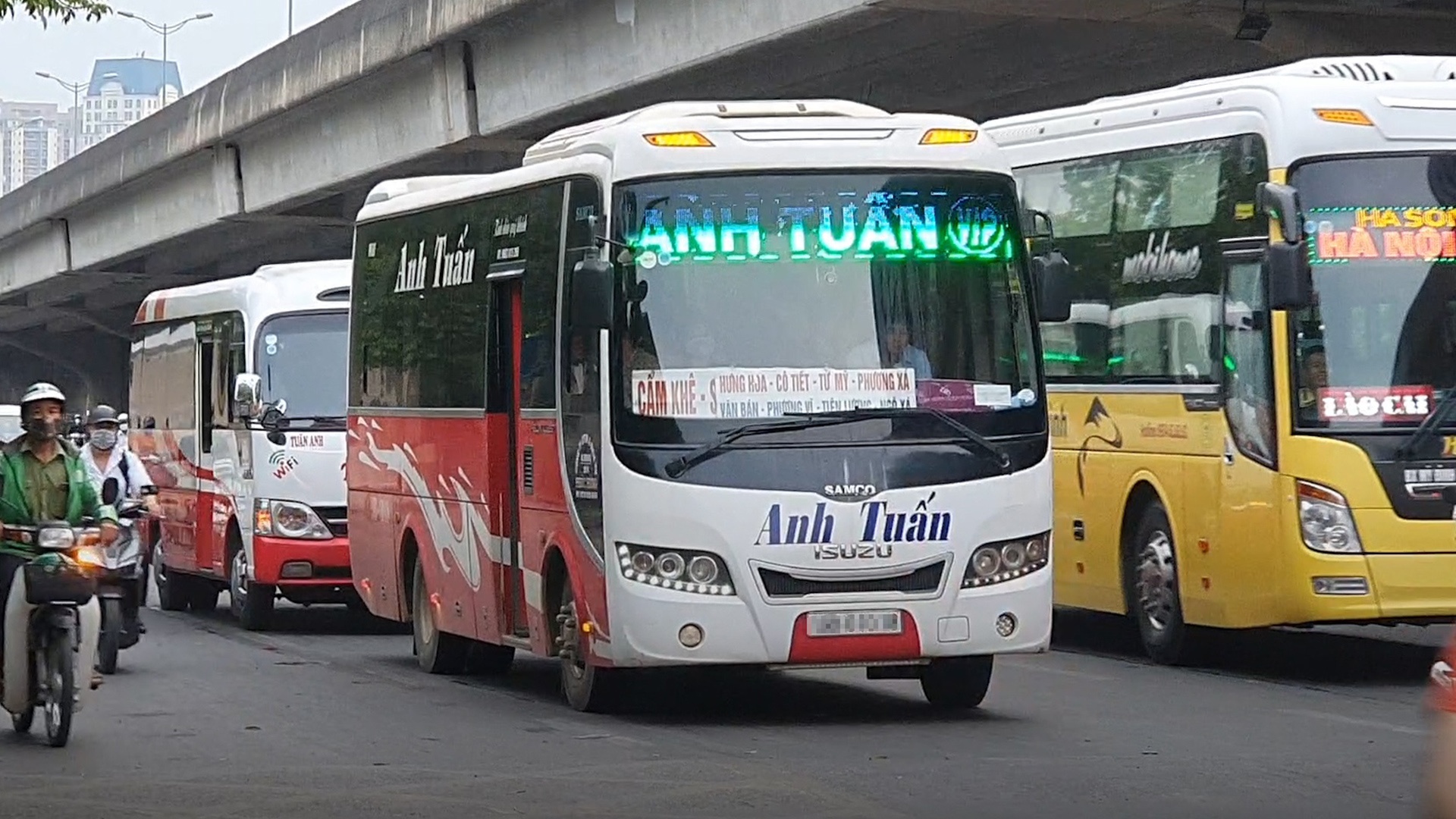 Xu ly xe khach vanh dai 3 anh 1