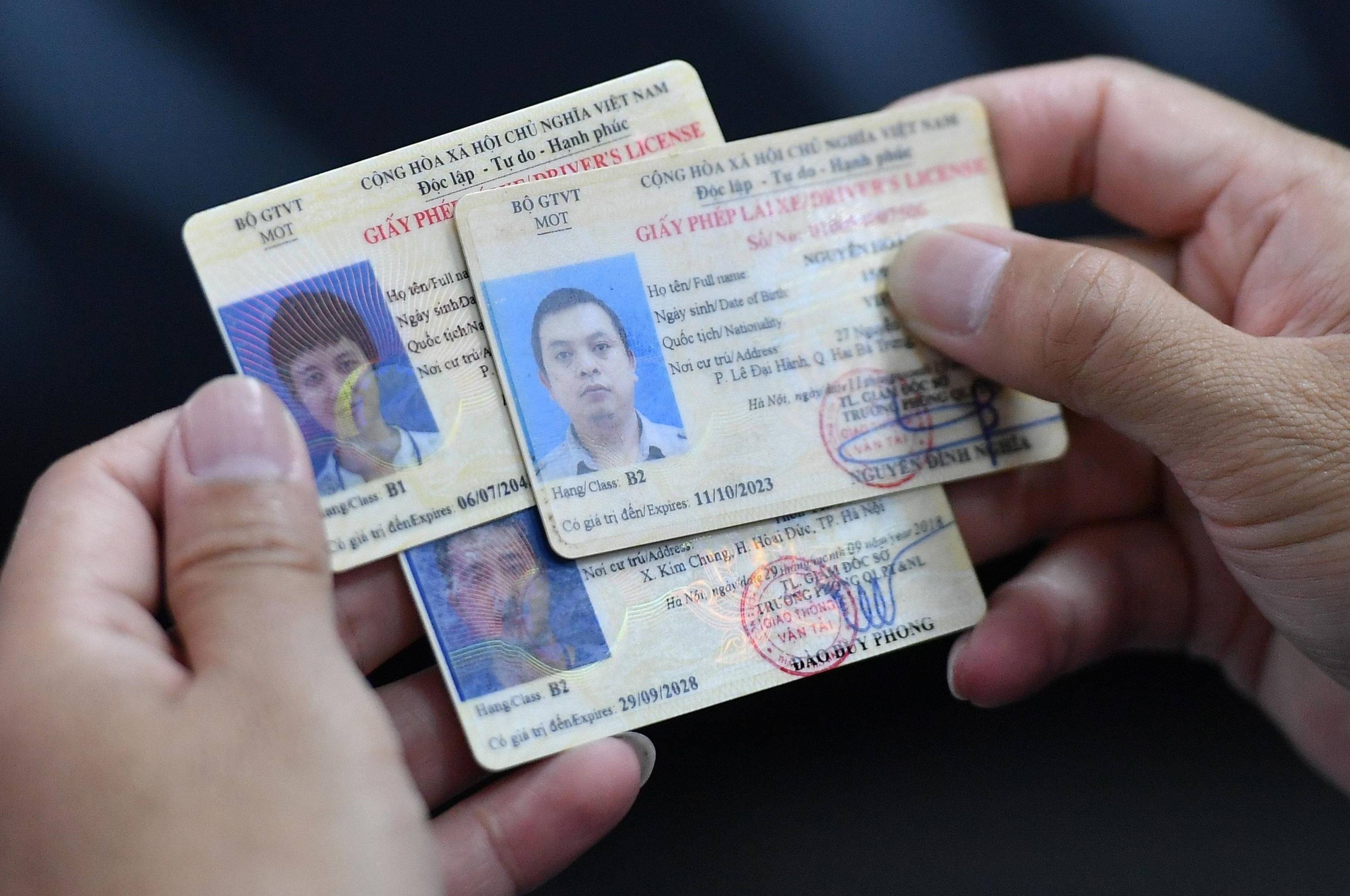 Khong cong don diem bang lai xe anh 1