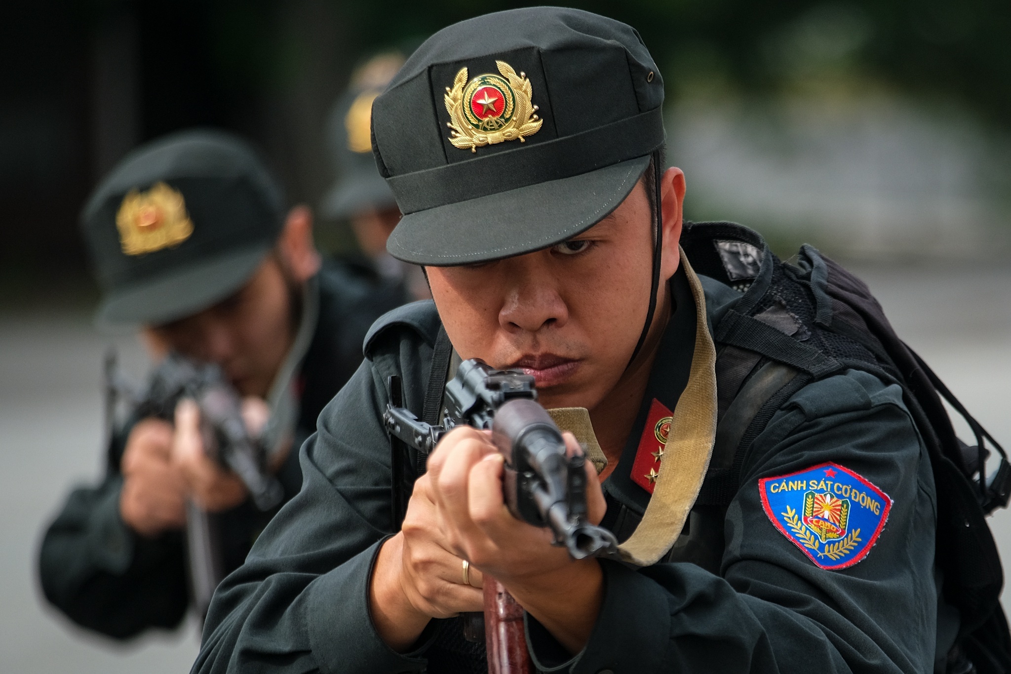 Canh sat dac nhiem Ha Noi anh 3