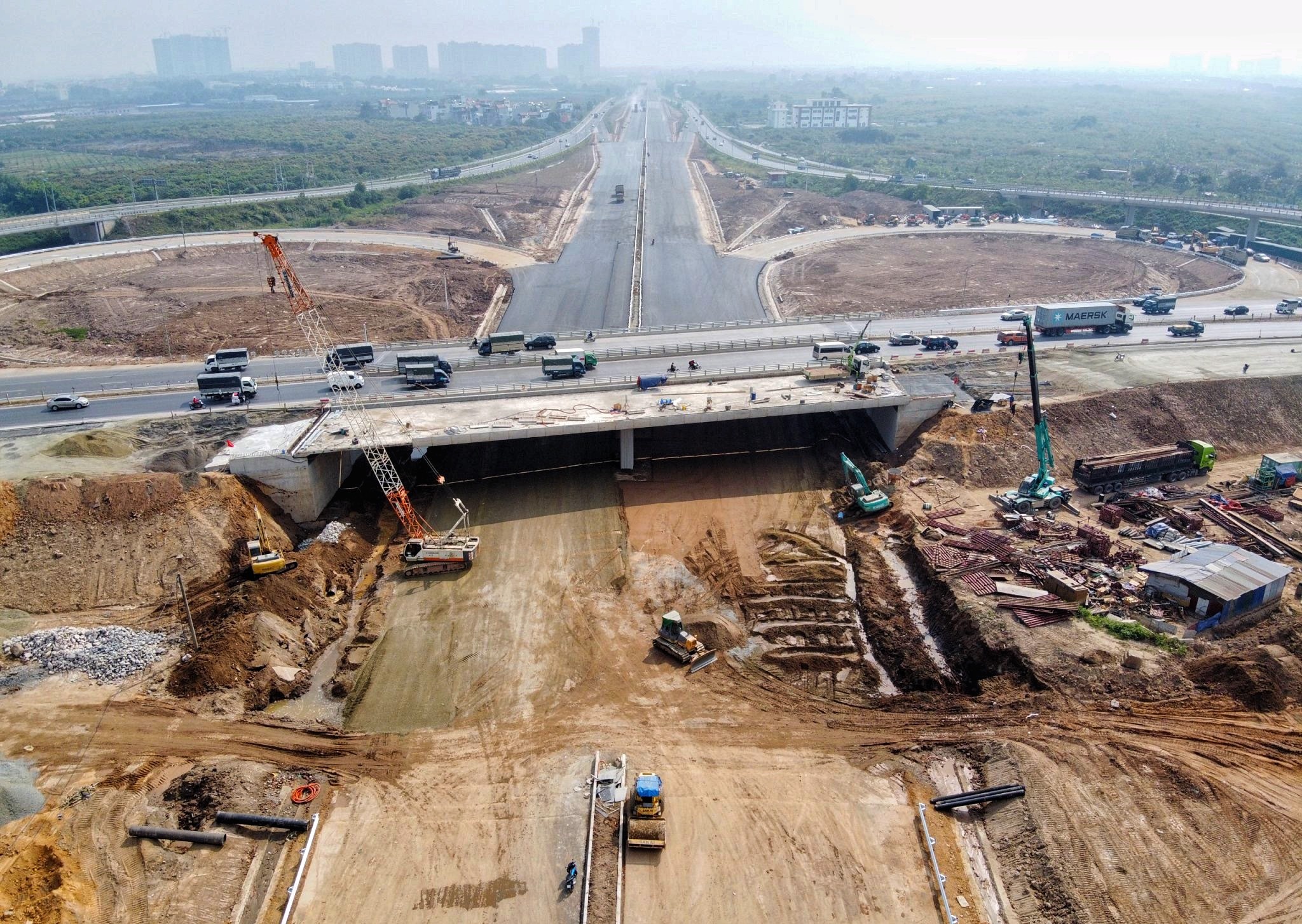 Nut giao cao toc Ha Noi Hai Phong anh 3