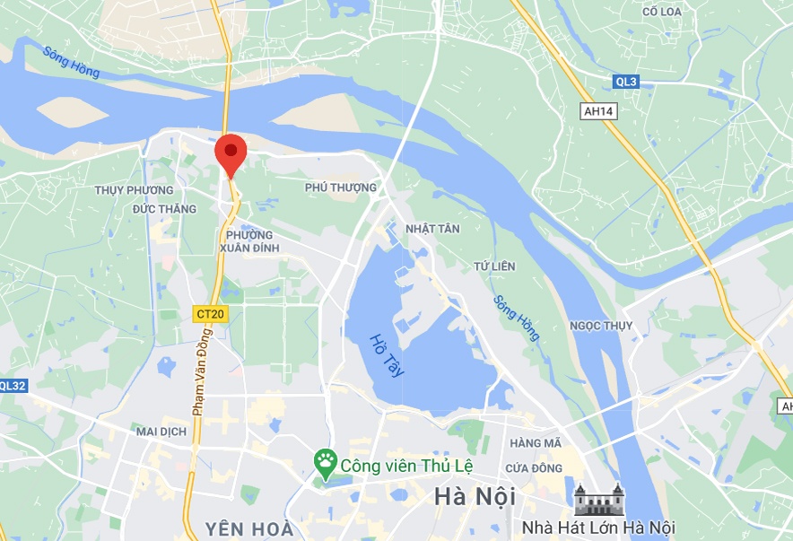 Quay dau xe tren cau Thang Long anh 3