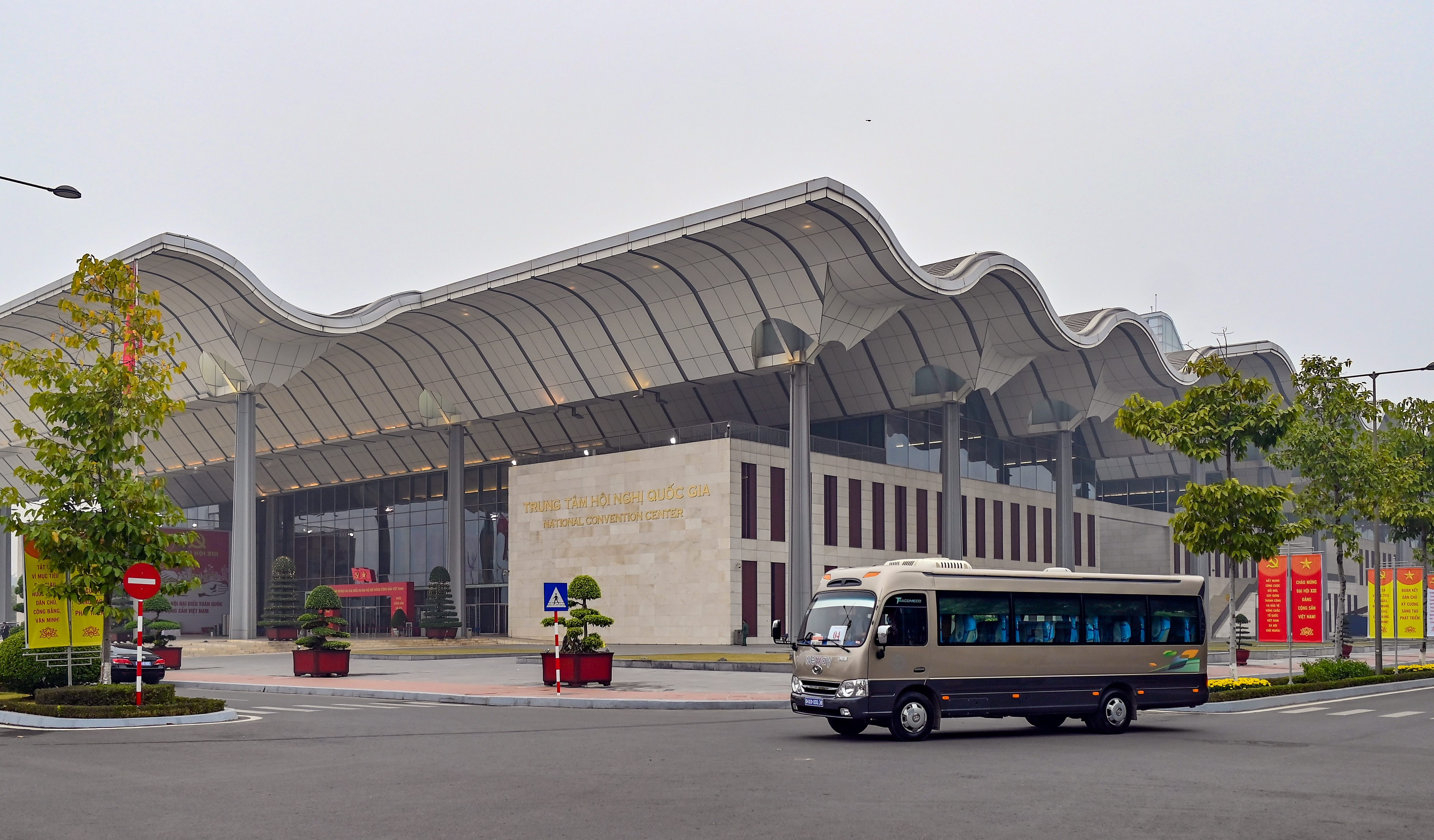 Trung tam Hoi nghi Quoc gia Dai hoi Dang anh 10