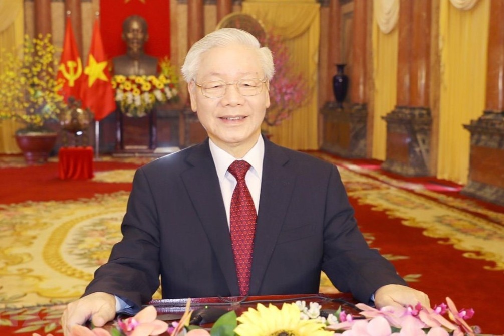 Loi chuc Tet Tan Suu cua Tong bi thu, Chu tich nuoc Nguyen Phu Trong hinh anh