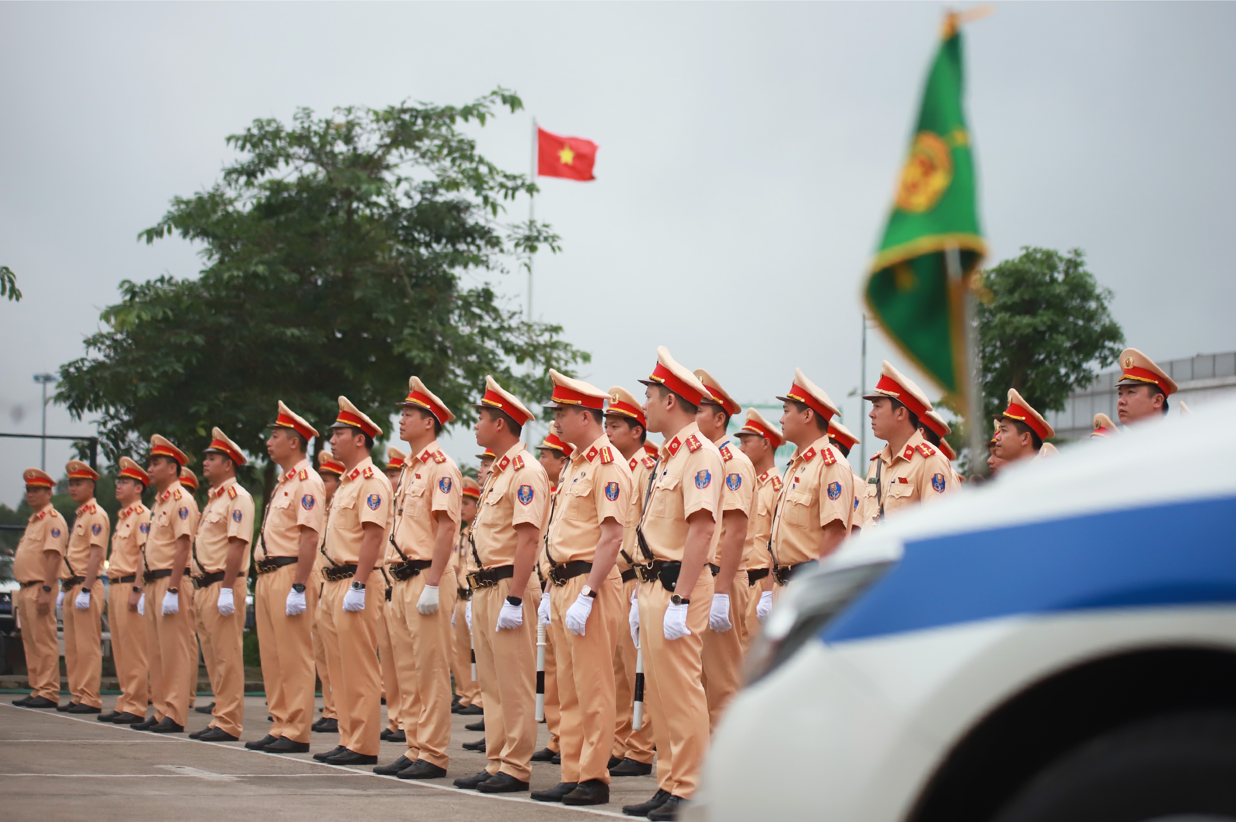 Cuc CSGT ra quan bau cu anh 1