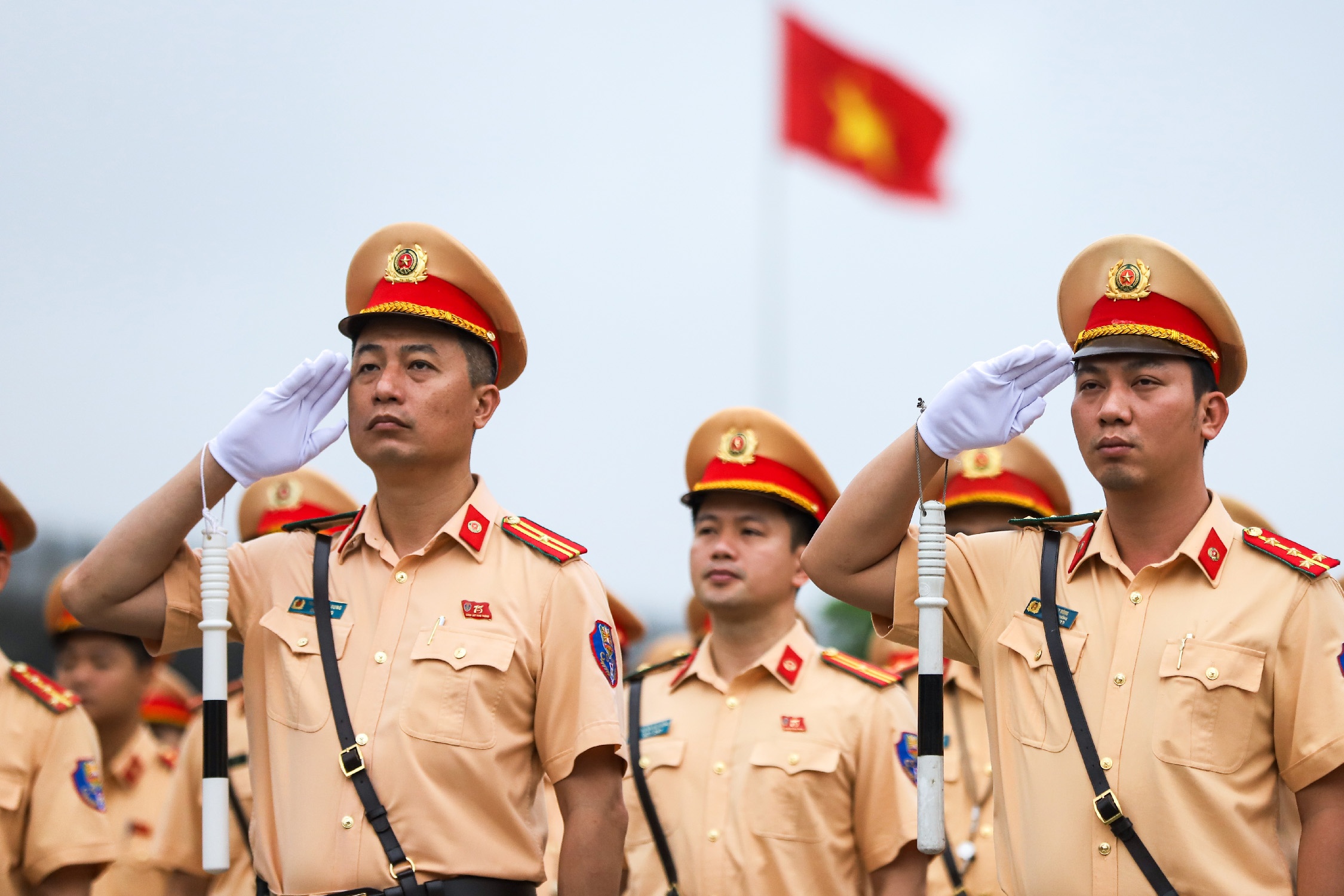 Cuc CSGT ra quan bau cu anh 7