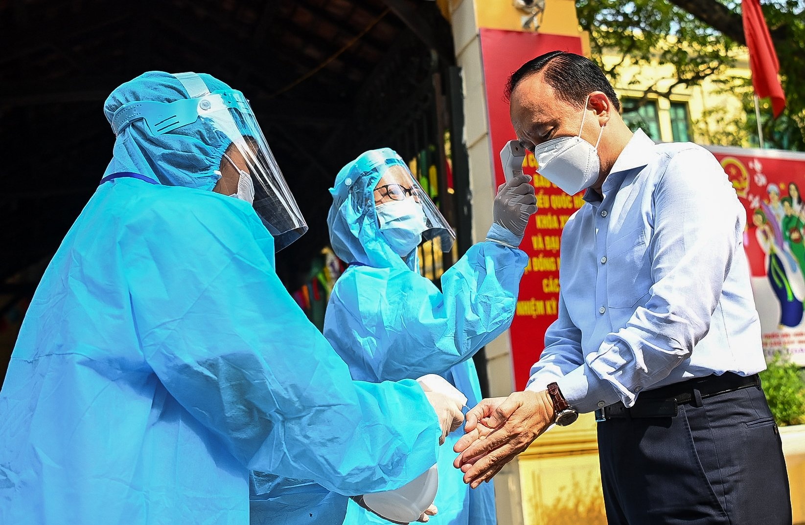 Dien tap bau cu Covid-19 anh 4