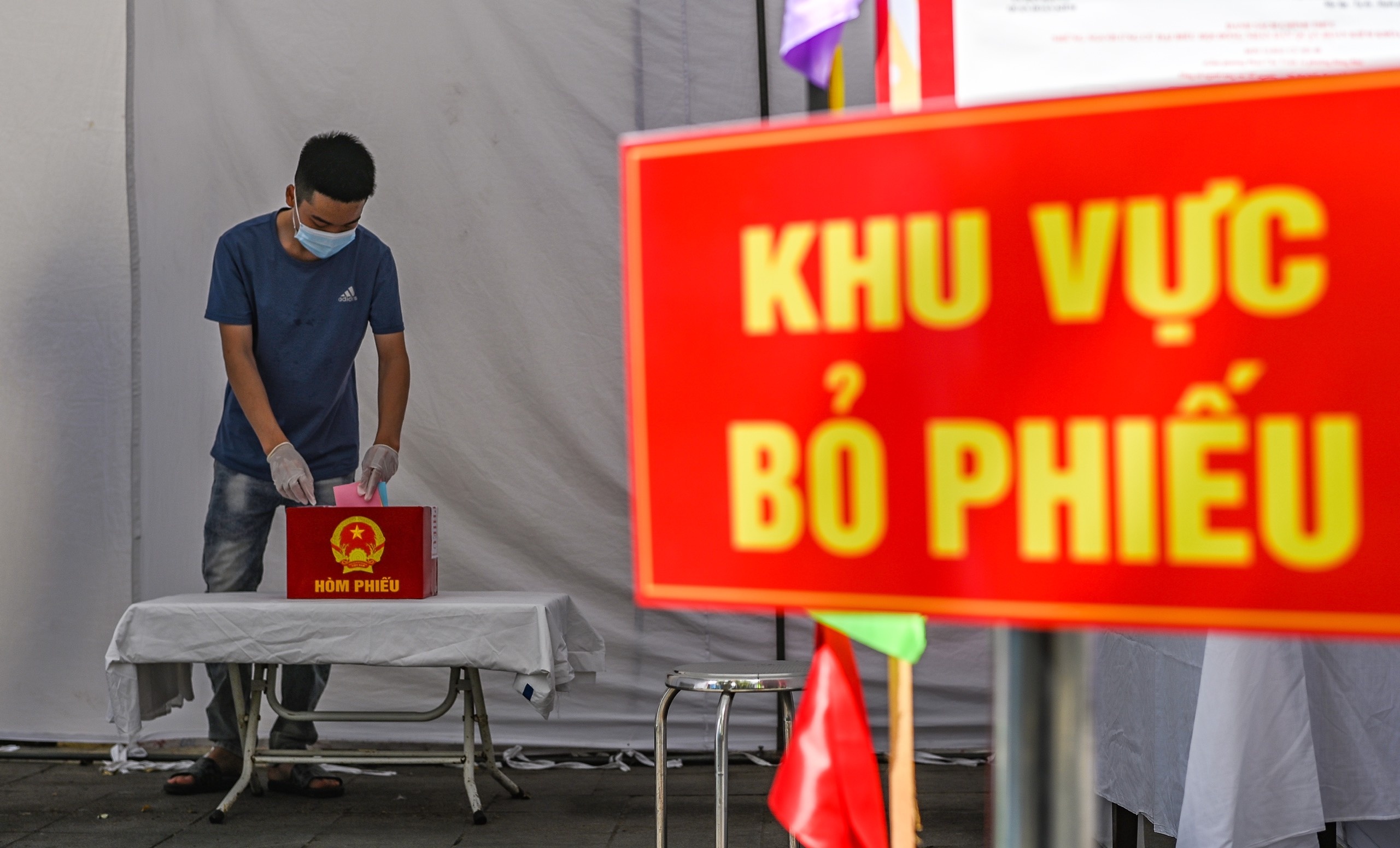 Dien tap bau cu Covid-19 anh 2