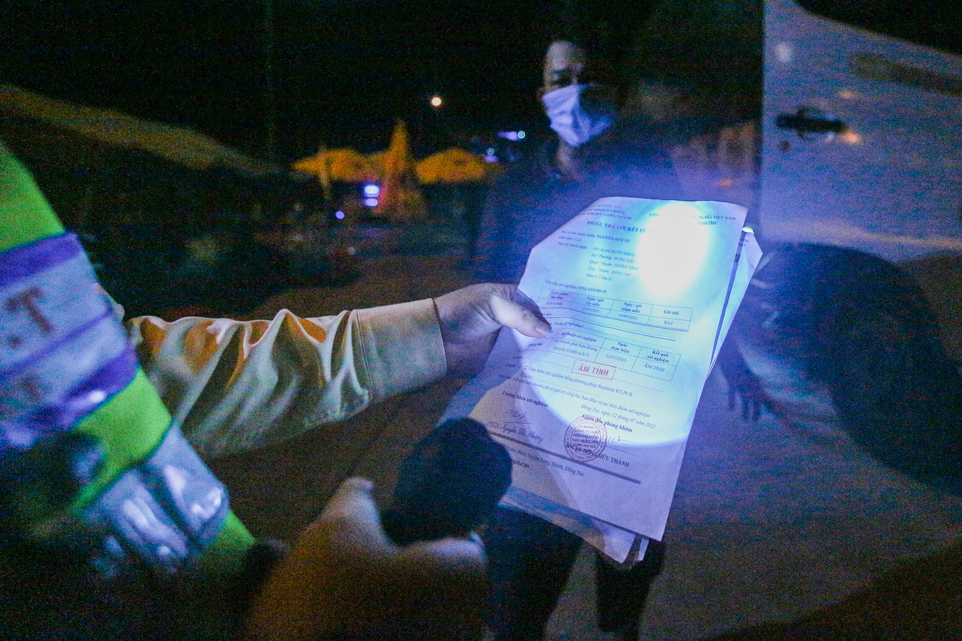 tai xe phai quay dau vi khong co xet nghiem Covid19 anh 3