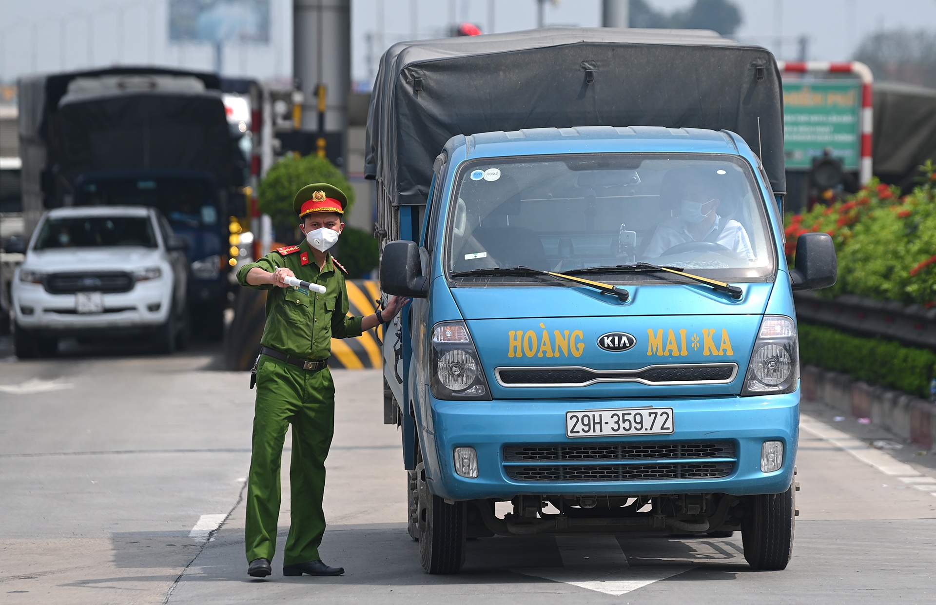 Tac duong chot kiem dich Ha Noi anh 1