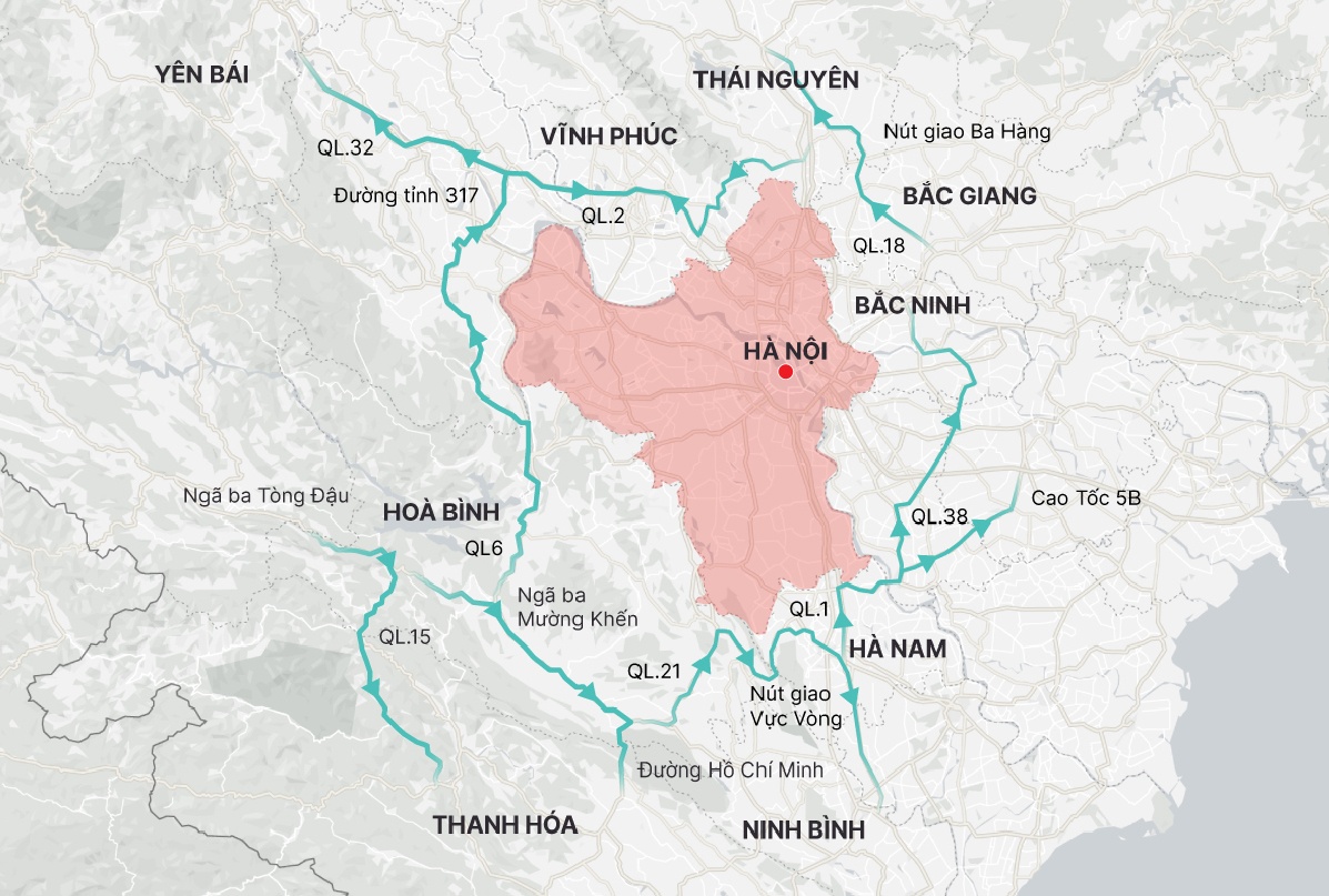 Xe nào được qua chốt kiểm dịch Hà Nội ảnh 1 Xe nao duoc qua chot kiem dich Ha Noi anh 1