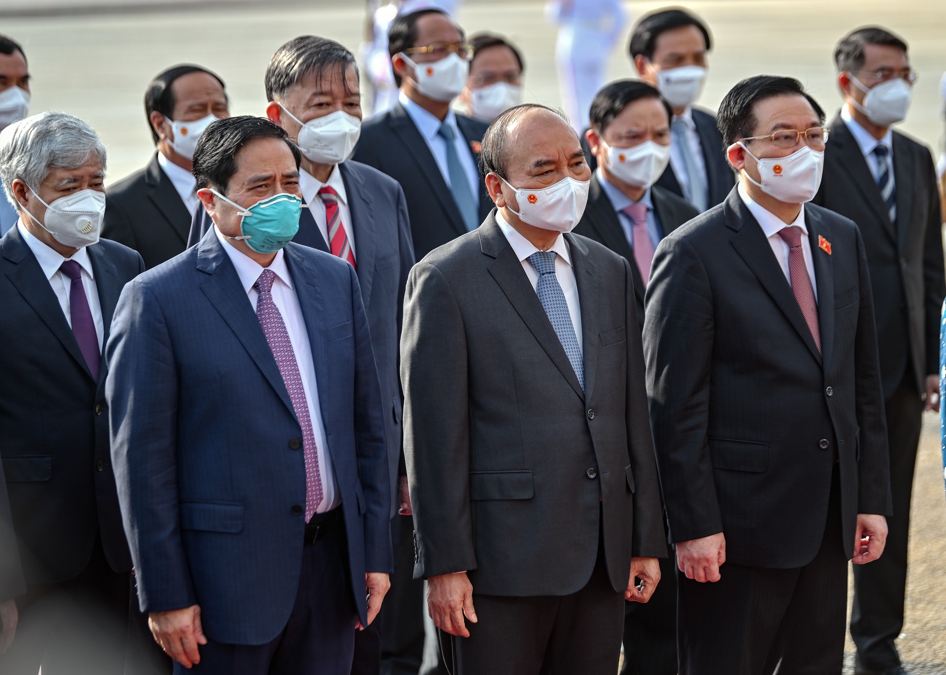 Lanh dao Dang, Nha nuoc vieng Chu tich Ho Chi Minh nhan dip 2/9 hinh anh