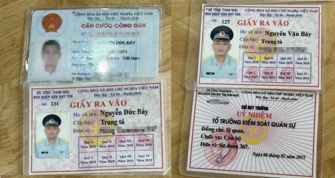 giả danh quân đội TPHCM ảnh 2 gia danh quan doi TPHCM anh 2