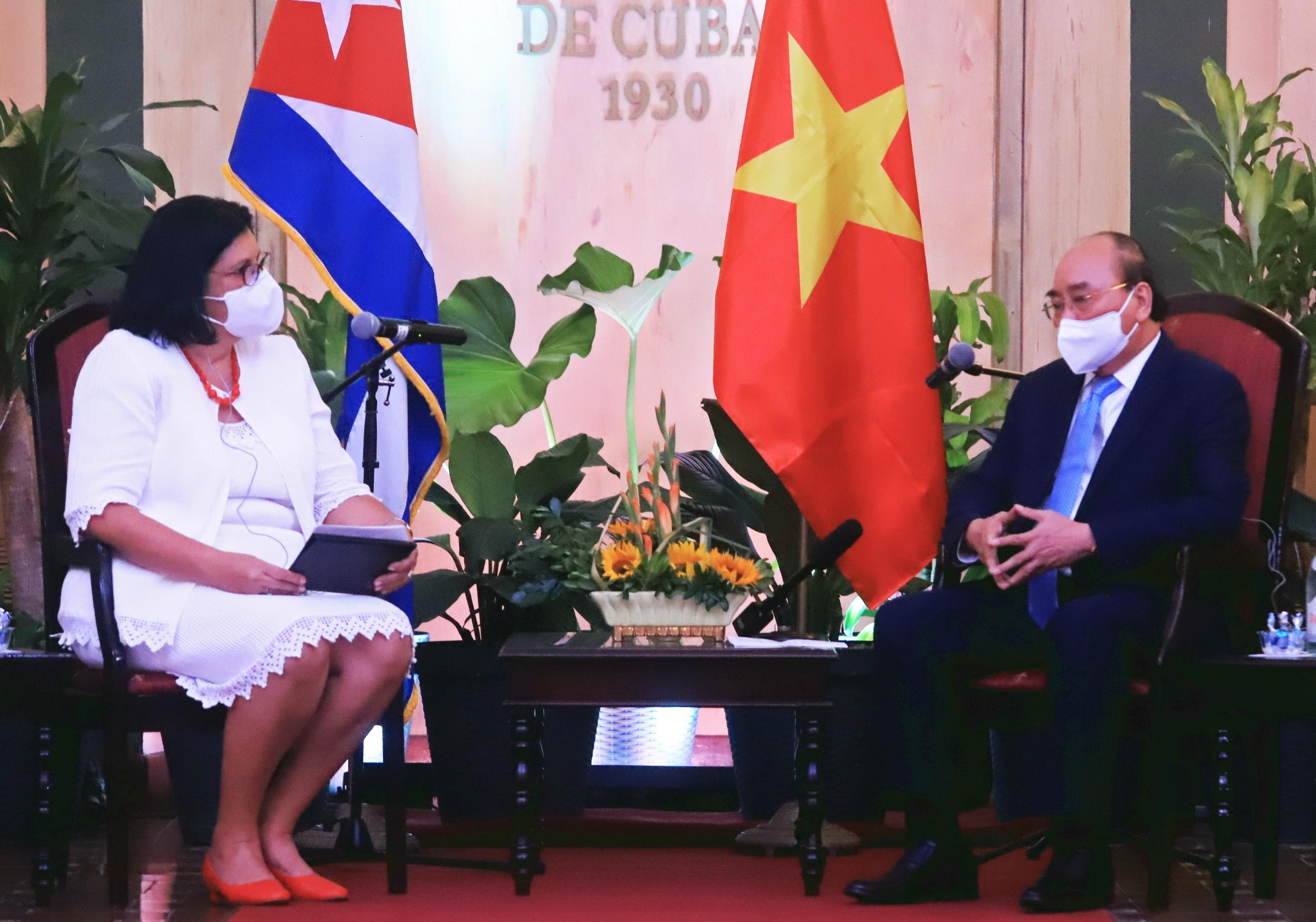 Chuyen tham chinh thuc Cuba cua Chu tich nuoc Nguyen Xuan Phuc anh 4