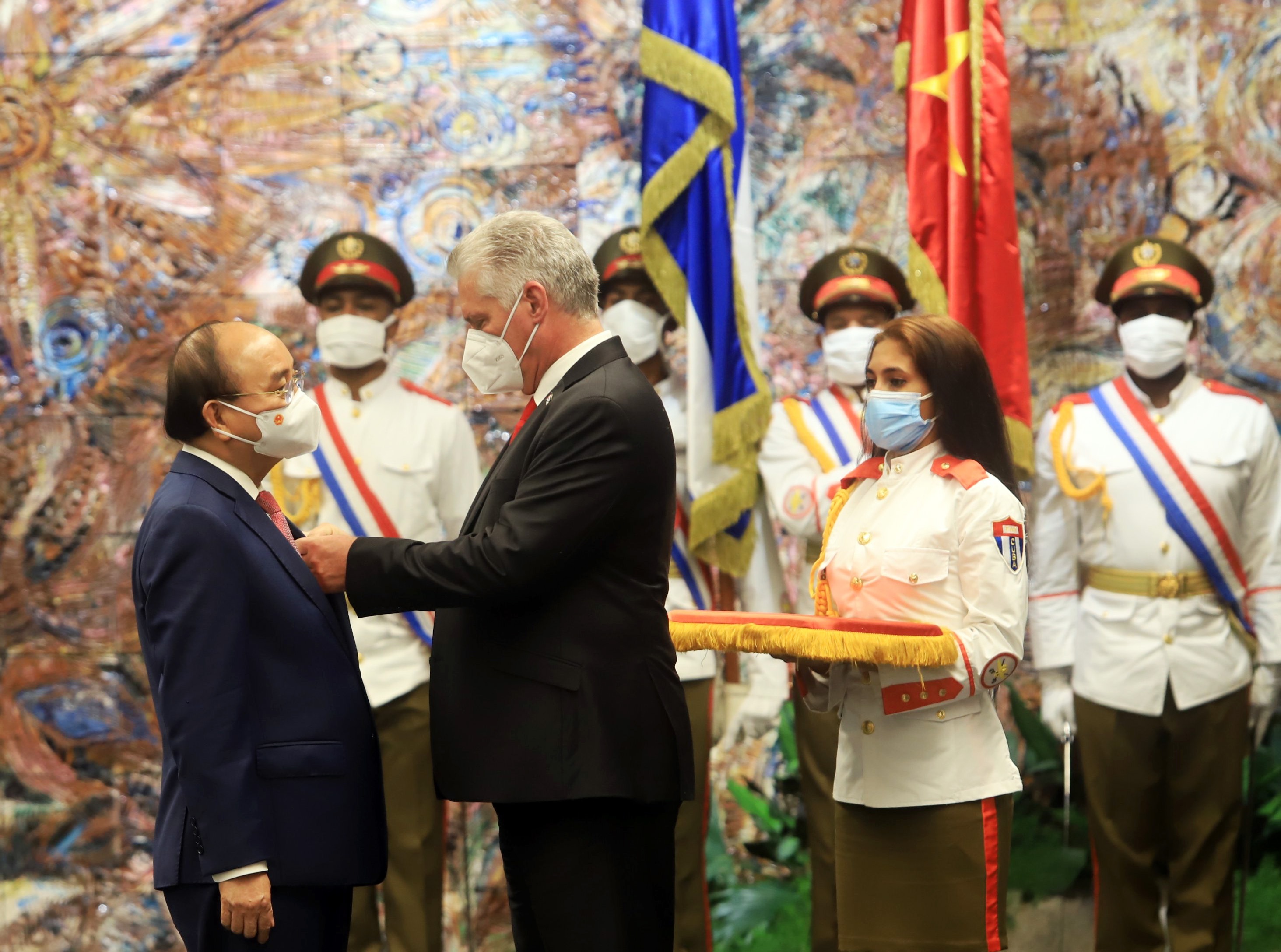 Chuyen tham chinh thuc Cuba cua Chu tich nuoc Nguyen Xuan Phuc anh 21