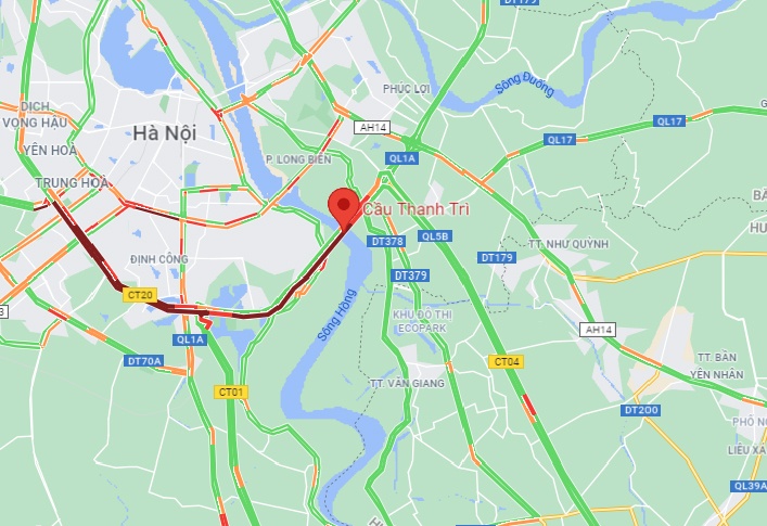 4 xe tong lien hoan cau Thanh Tri anh 15