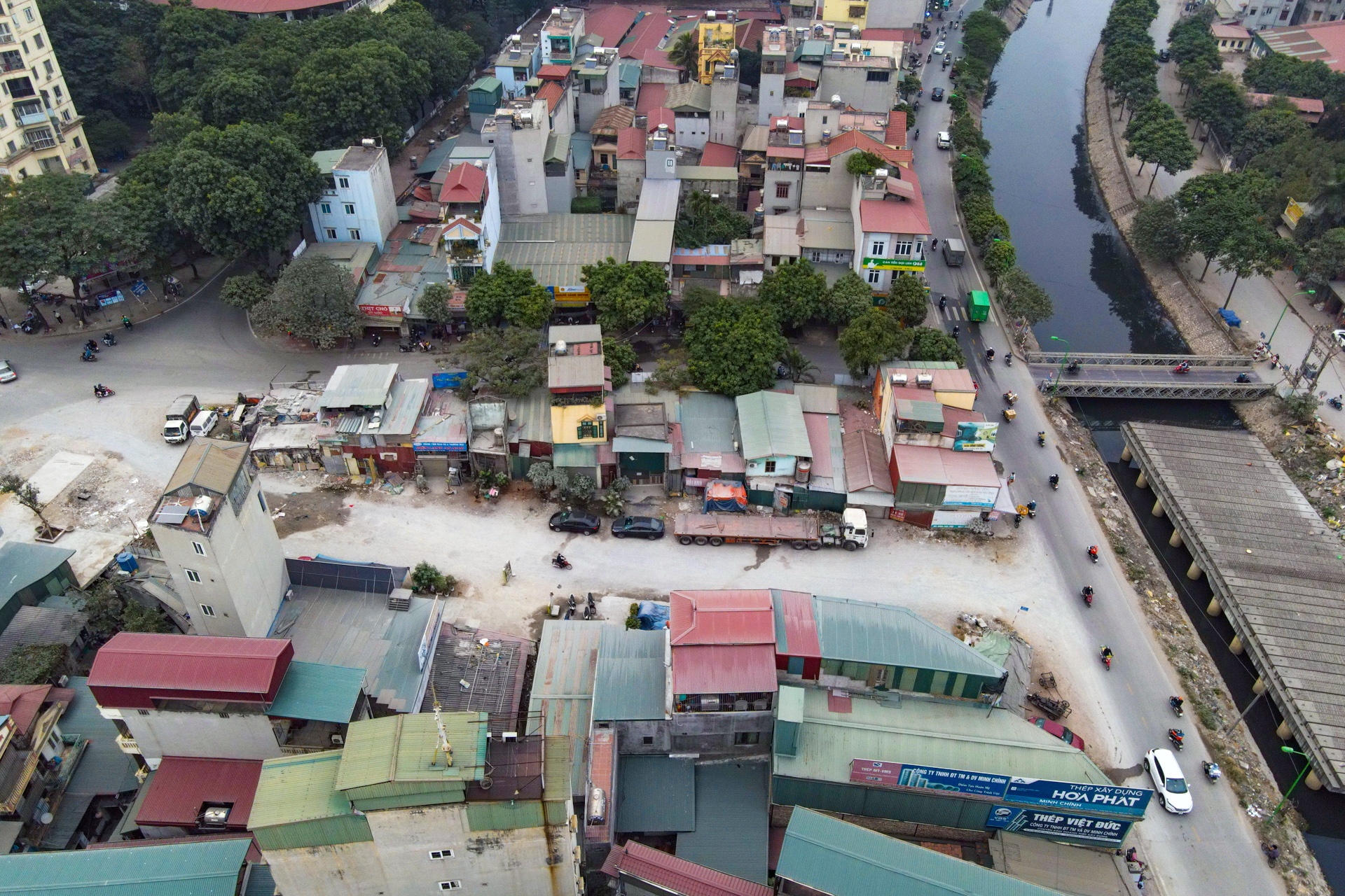 Vành đai 2, 5 đầm hồng quốc lộ 1 chậm tiến độ ảnh 10 Vanh dai 2, 5 dam hong quoc lo 1 cham tien do anh 10